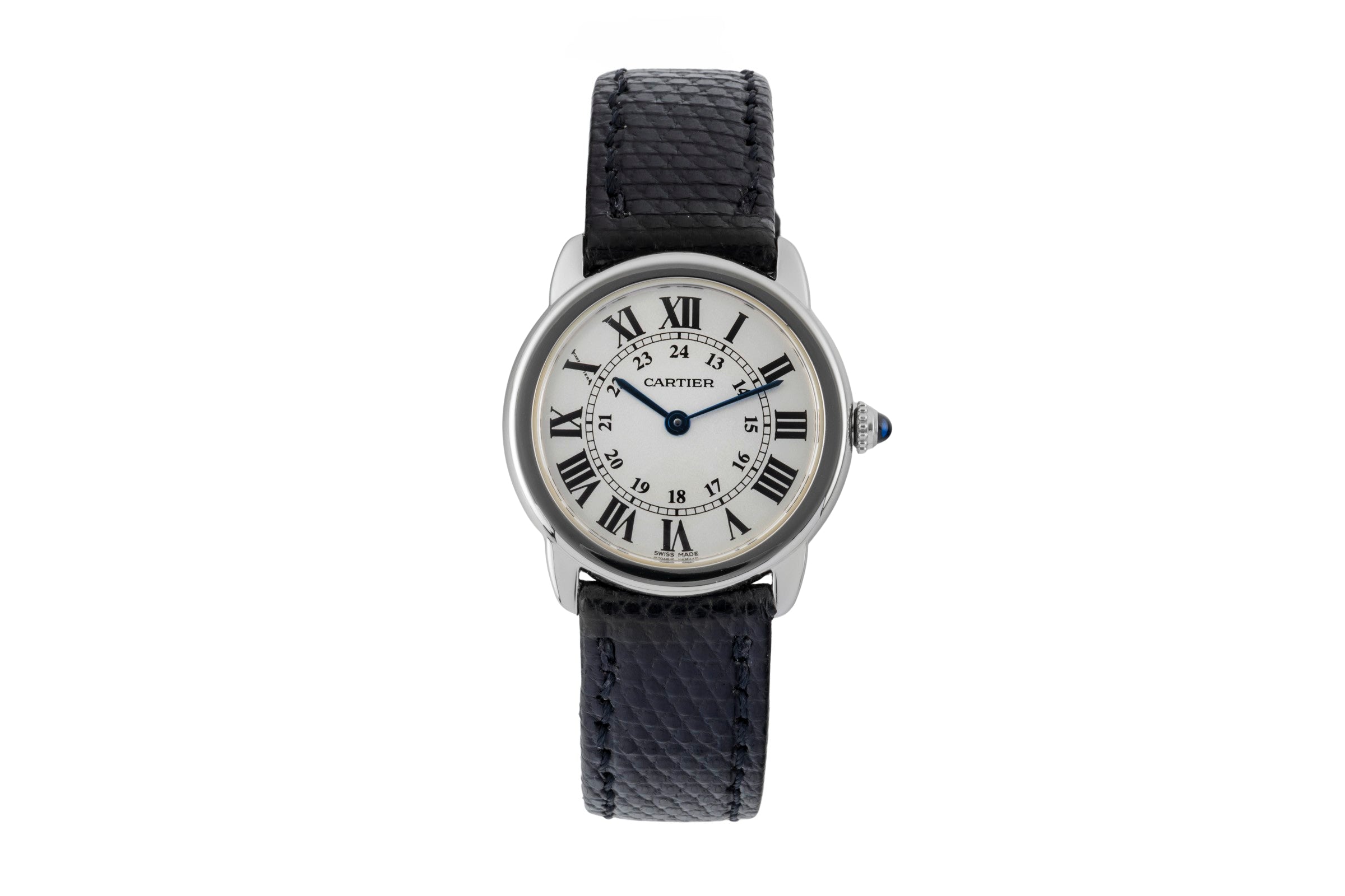 Cartier Ronde Solo acero cuarzo reloj para damas  W6700155  [2600348]