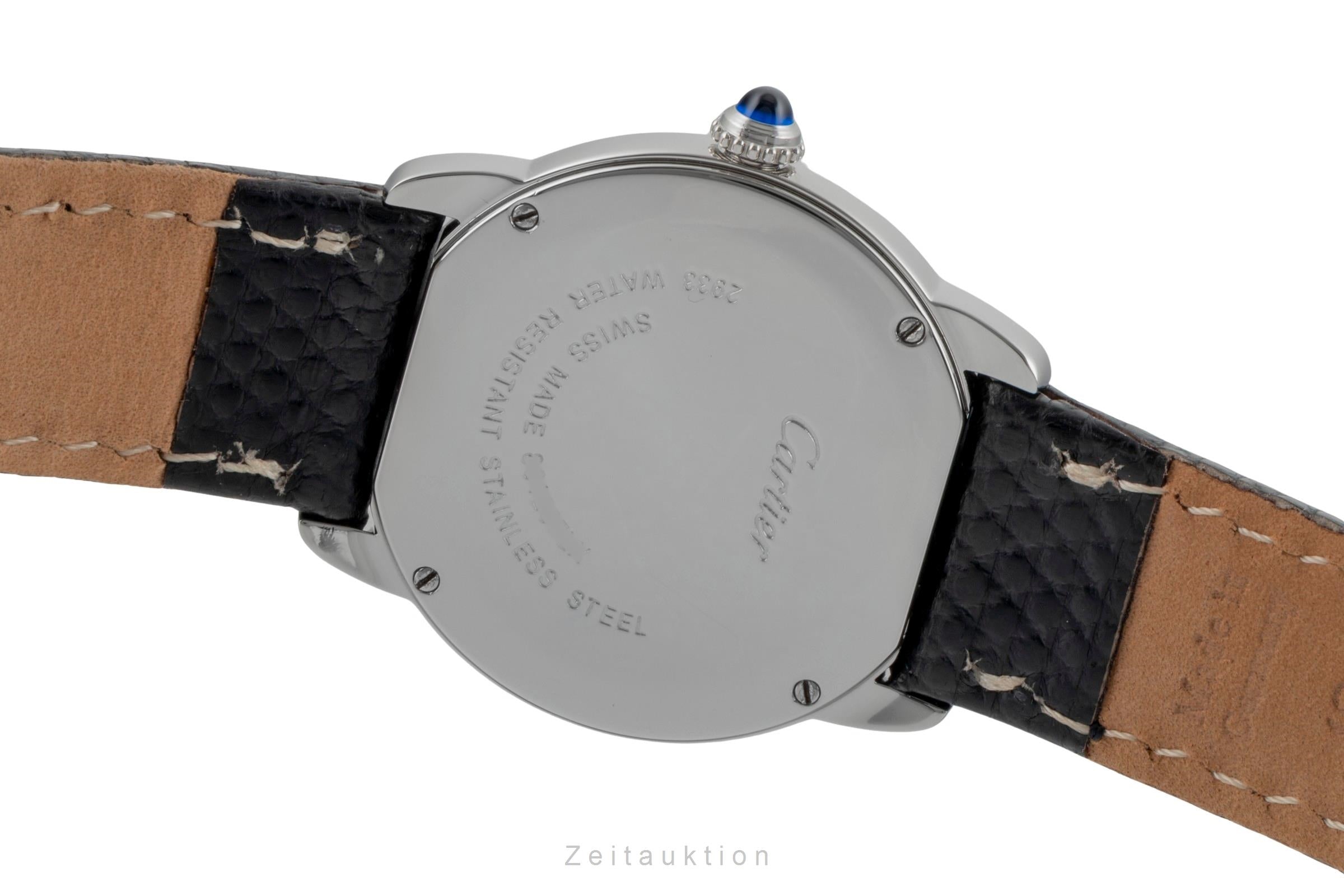 Cartier Ronde Solo Edelstahl Quarz Damenuhr Ref. W6700155 2933 [2600348]