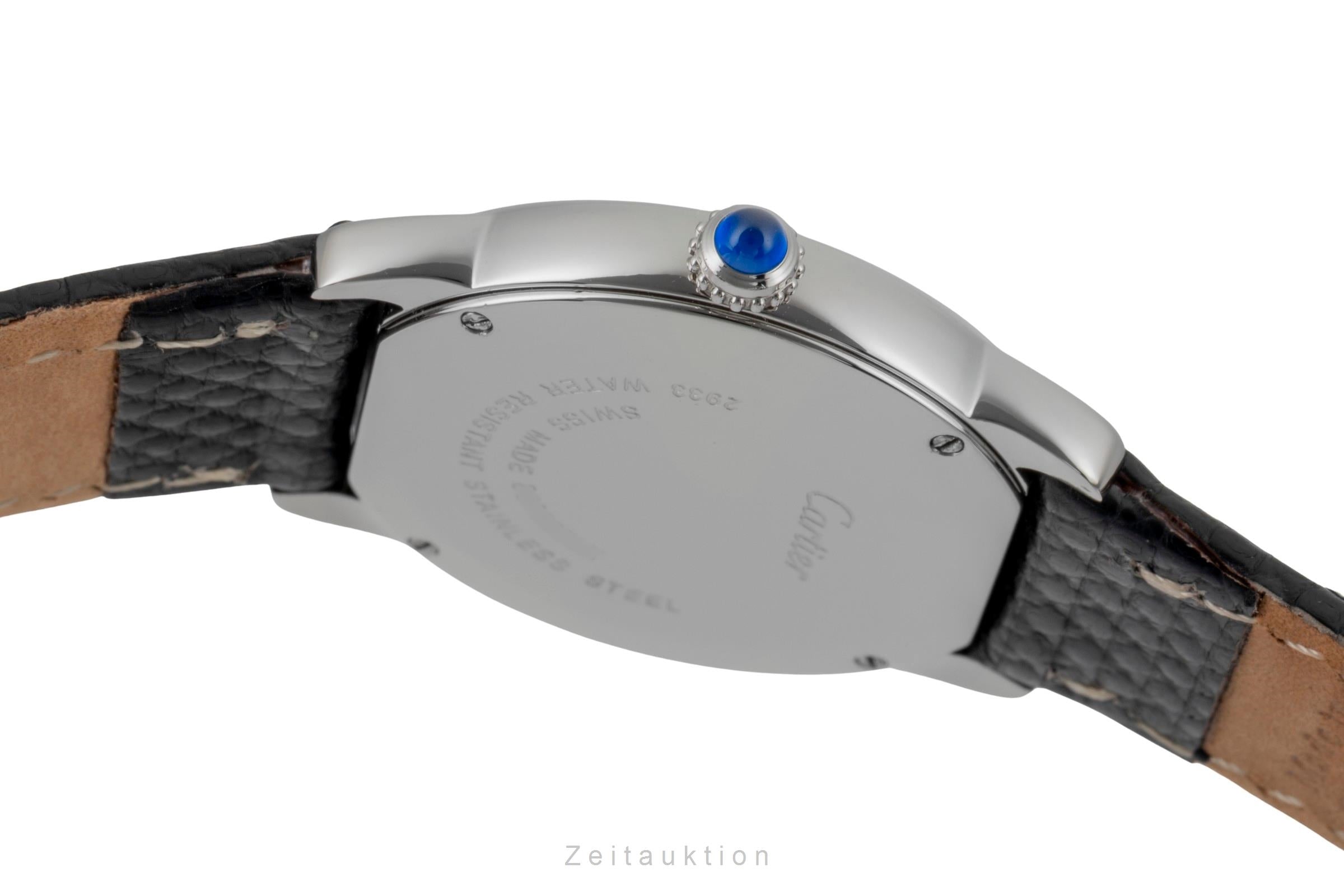 Cartier Ronde Solo Edelstahl Quarz Damenuhr Ref. W6700155 2933 [2600348]