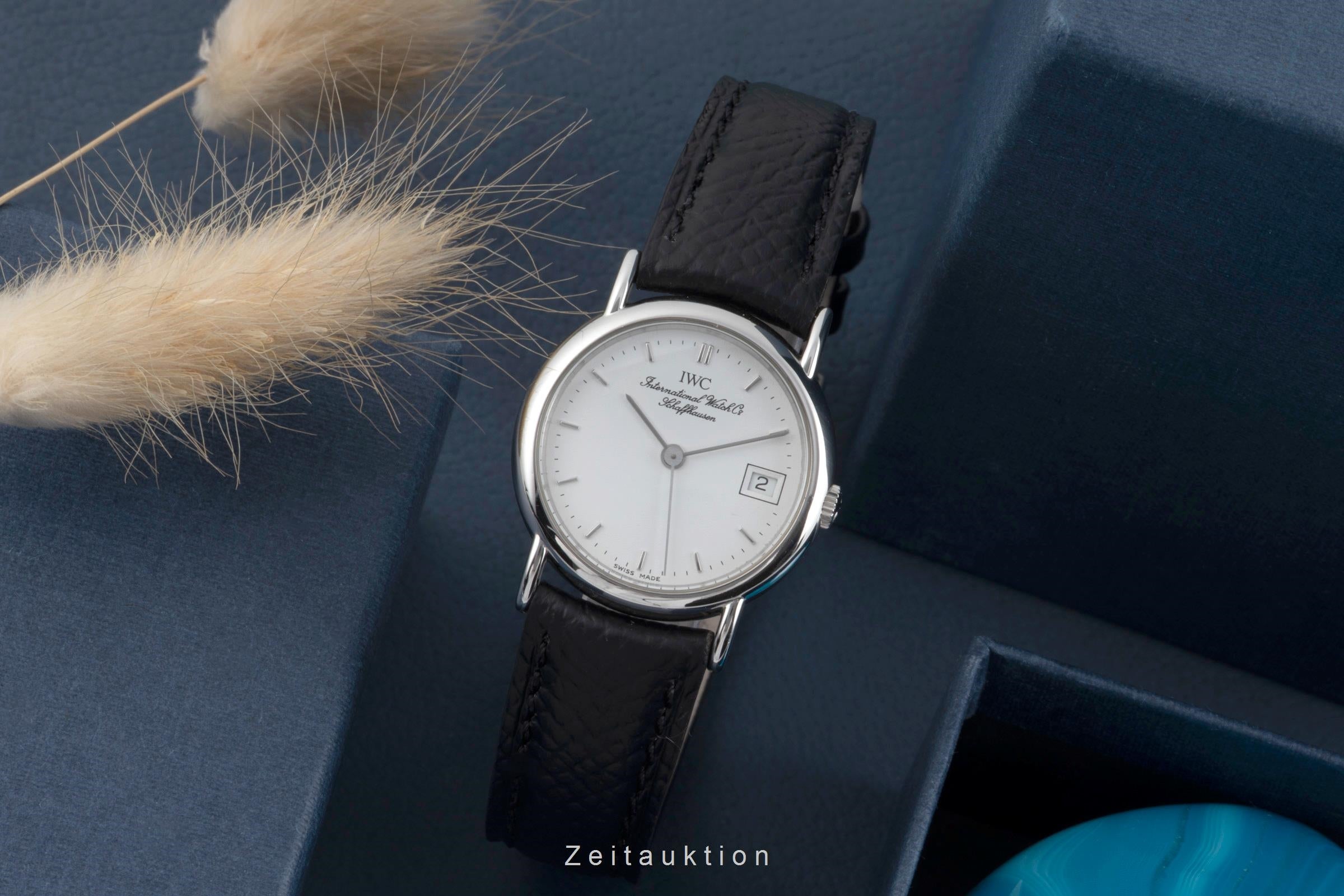 IWC Portofino acciaio quarzo orologio da donna IW453104  [2600349]