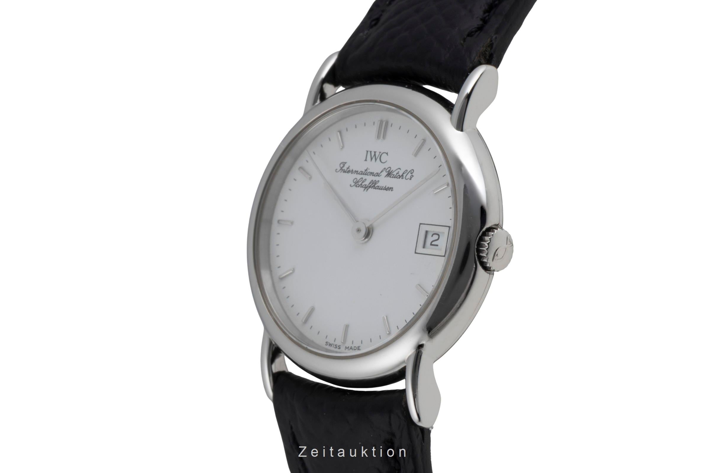 IWC Portofino acciaio quarzo orologio da donna IW453104  [2600349]