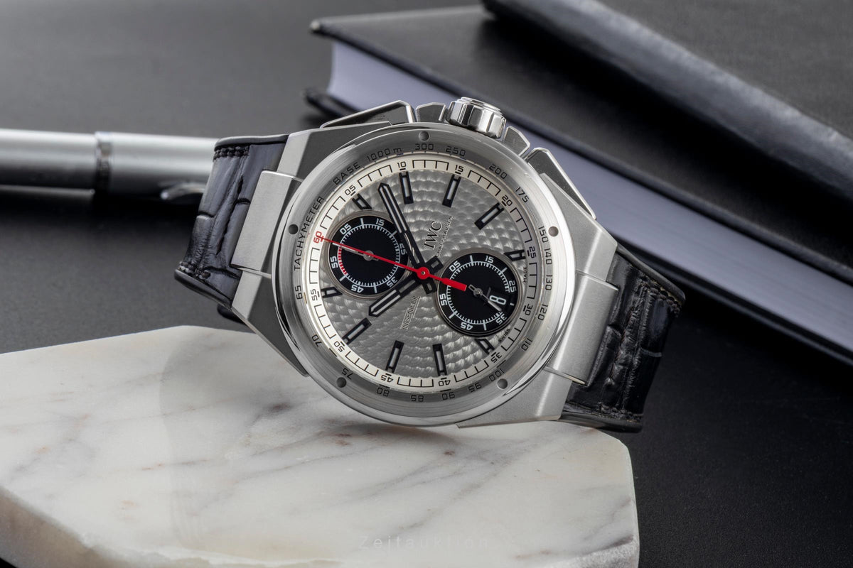 IWC Ingenieur chronograph steel automatic men's watch IW378505 Limited  [2600350]