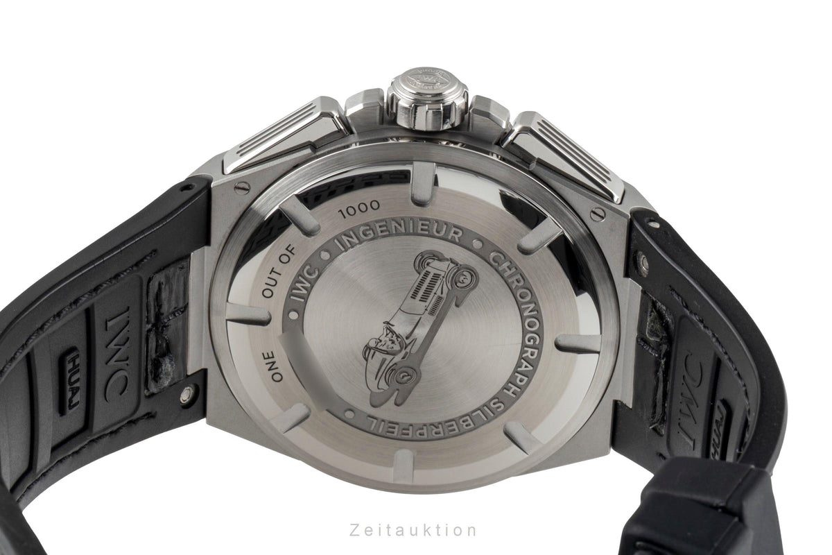 IWC Ingenieur chronograph steel automatic men's watch IW378505 Limited  [2600350]