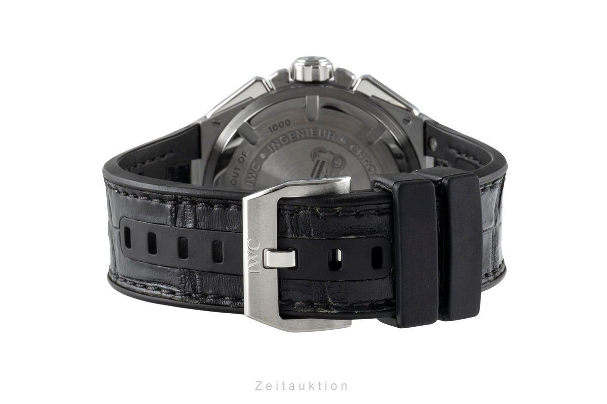 IWC Ingenieur chronograph steel automatic men's watch IW378505 Limited  [2600350]