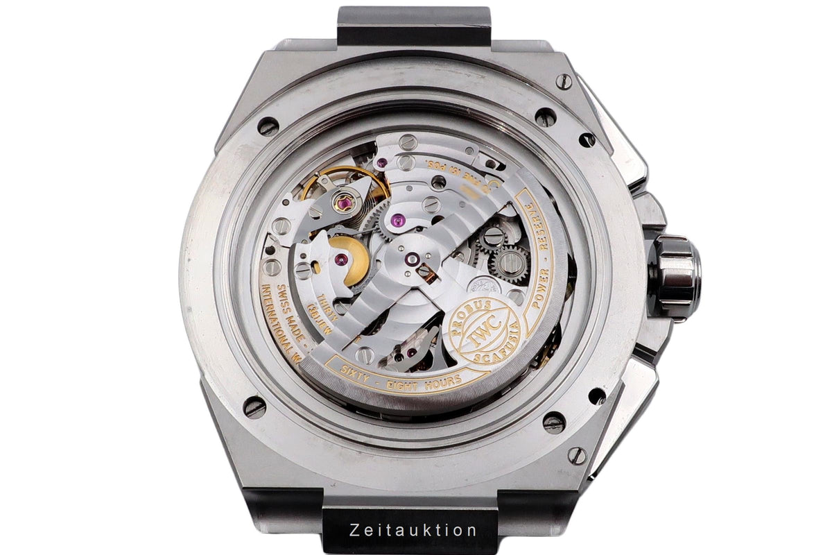 IWC Ingenieur chronograph steel automatic men's watch IW378505 Limited  [2600350]