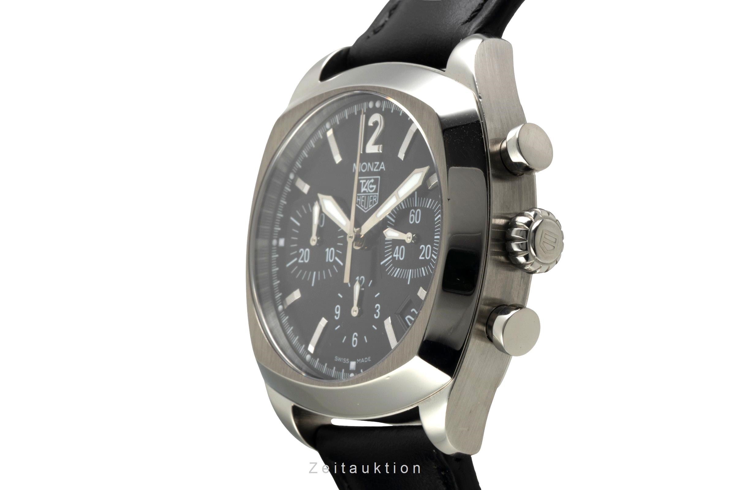 Tag Heuer Monza chronographe acier automatique montre pour hommes CR2113-0  [2600351]