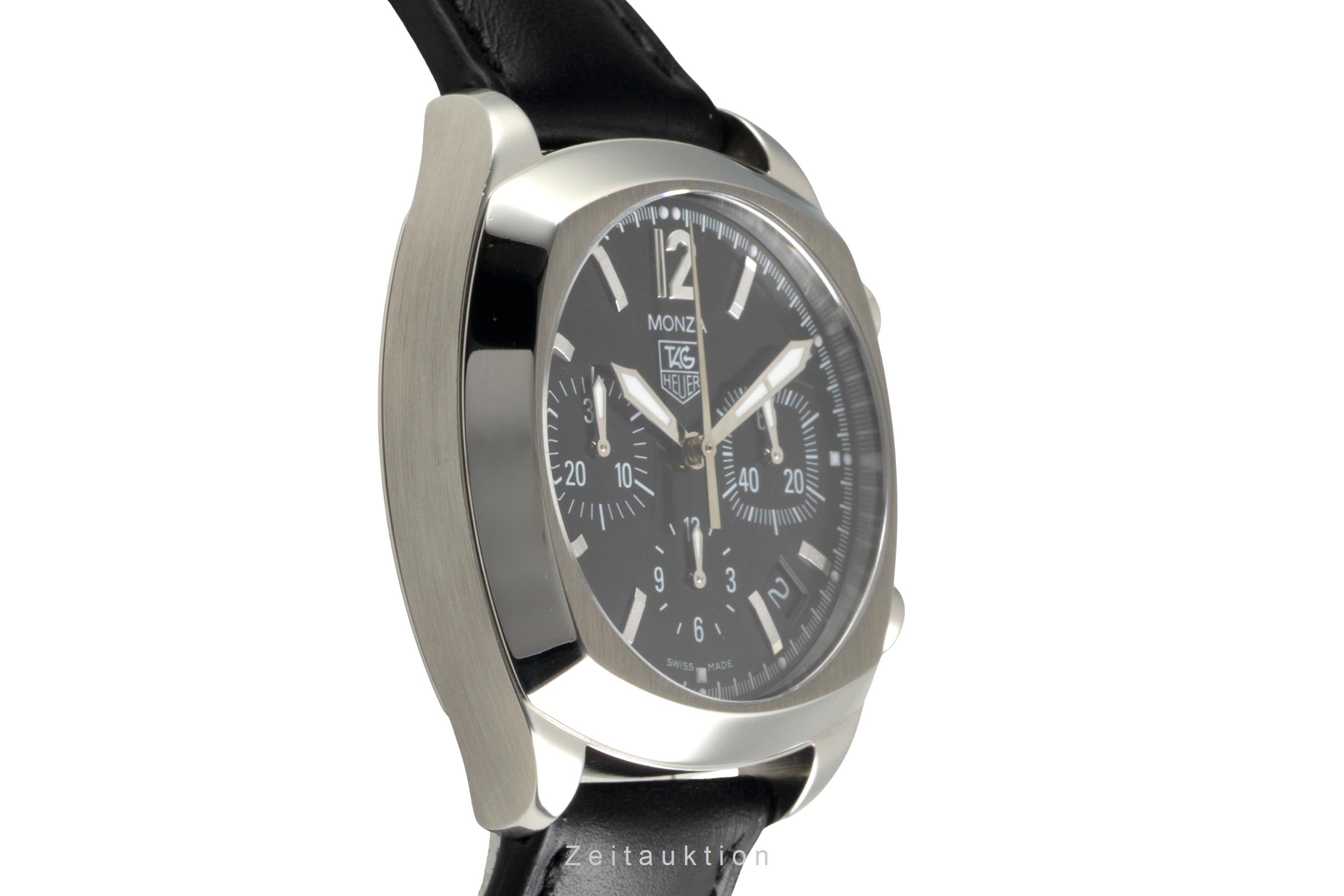 Tag Heuer Monza chronographe acier automatique montre pour hommes CR2113-0  [2600351]