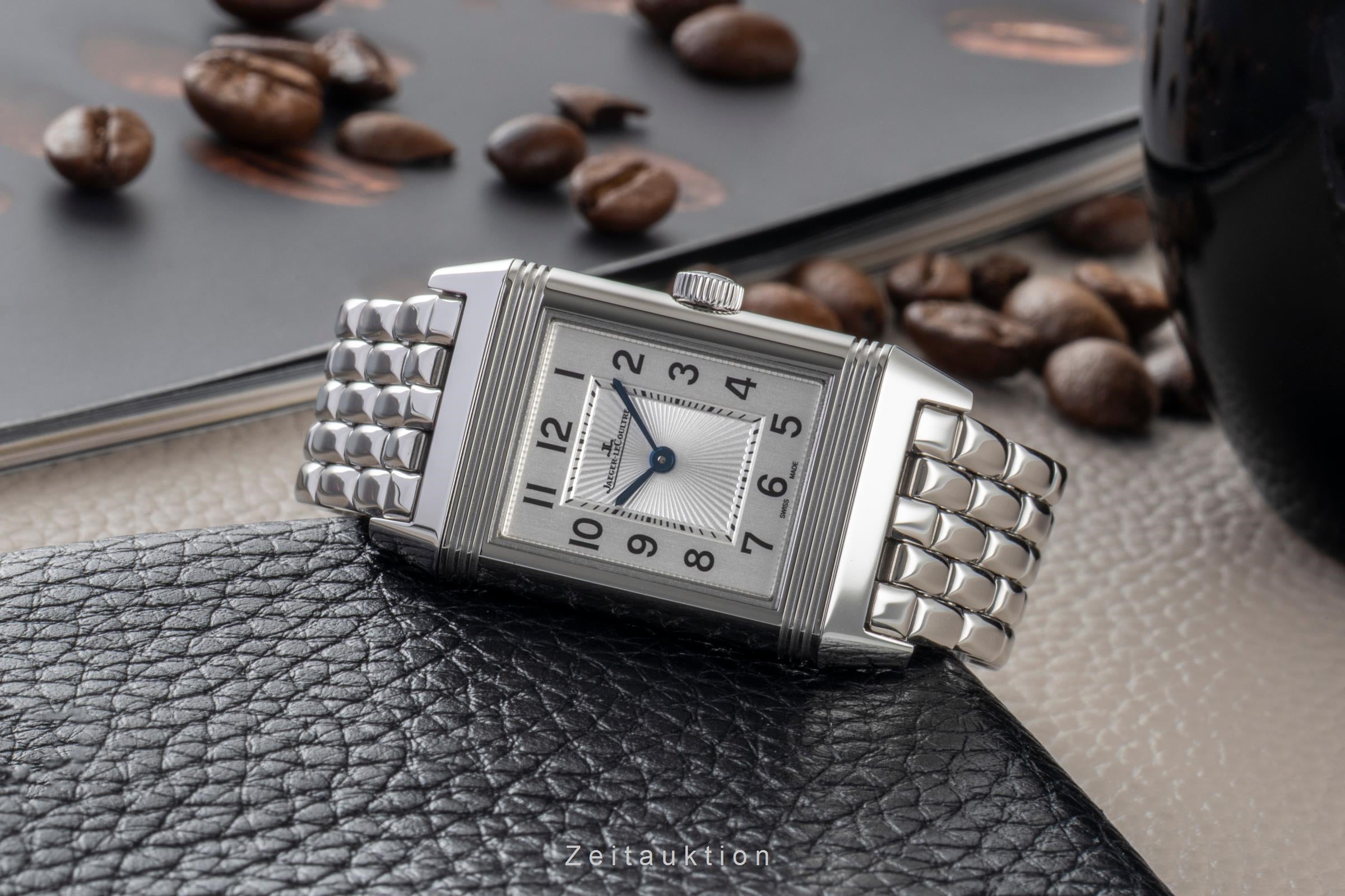 Jaeger LeCoultre Reverso steel manual winding women's watch Q2608140, 221.8.86  [2600352]