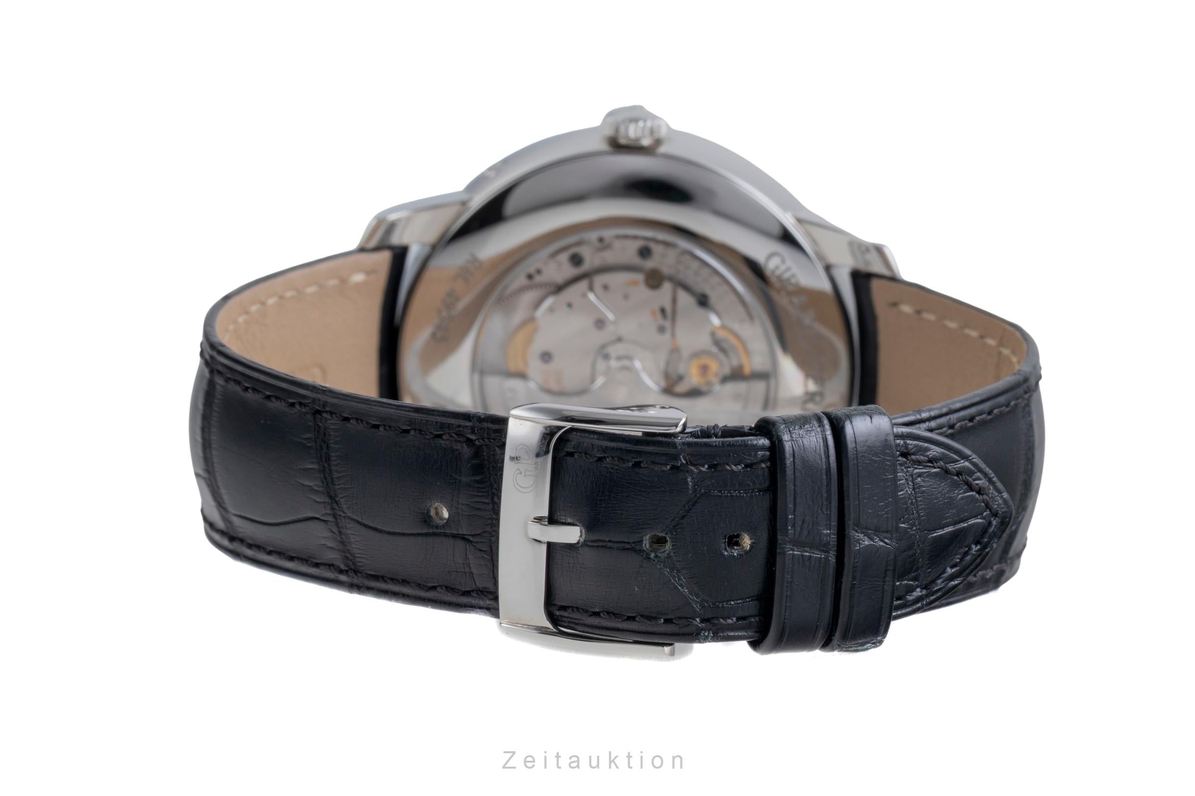 Girard Perregaux 1966 Stahl Moonphase Automatik Herrenuhr Ref. 49545 B&P 2023 [2600353]