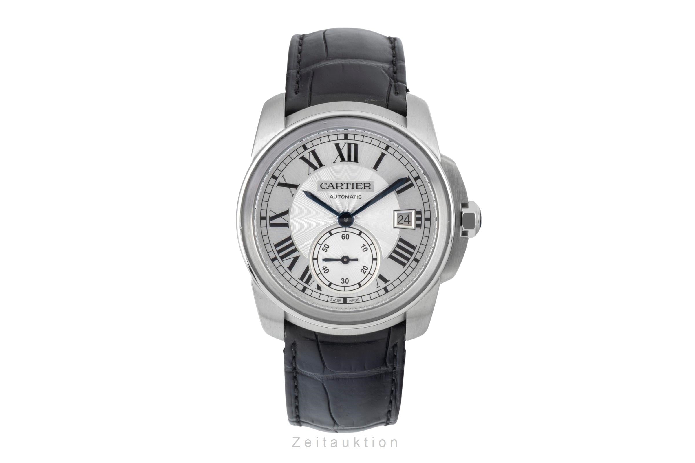 Cartier Calibre de Cartier steel automatic men's watch WSCA0003  [2600354]