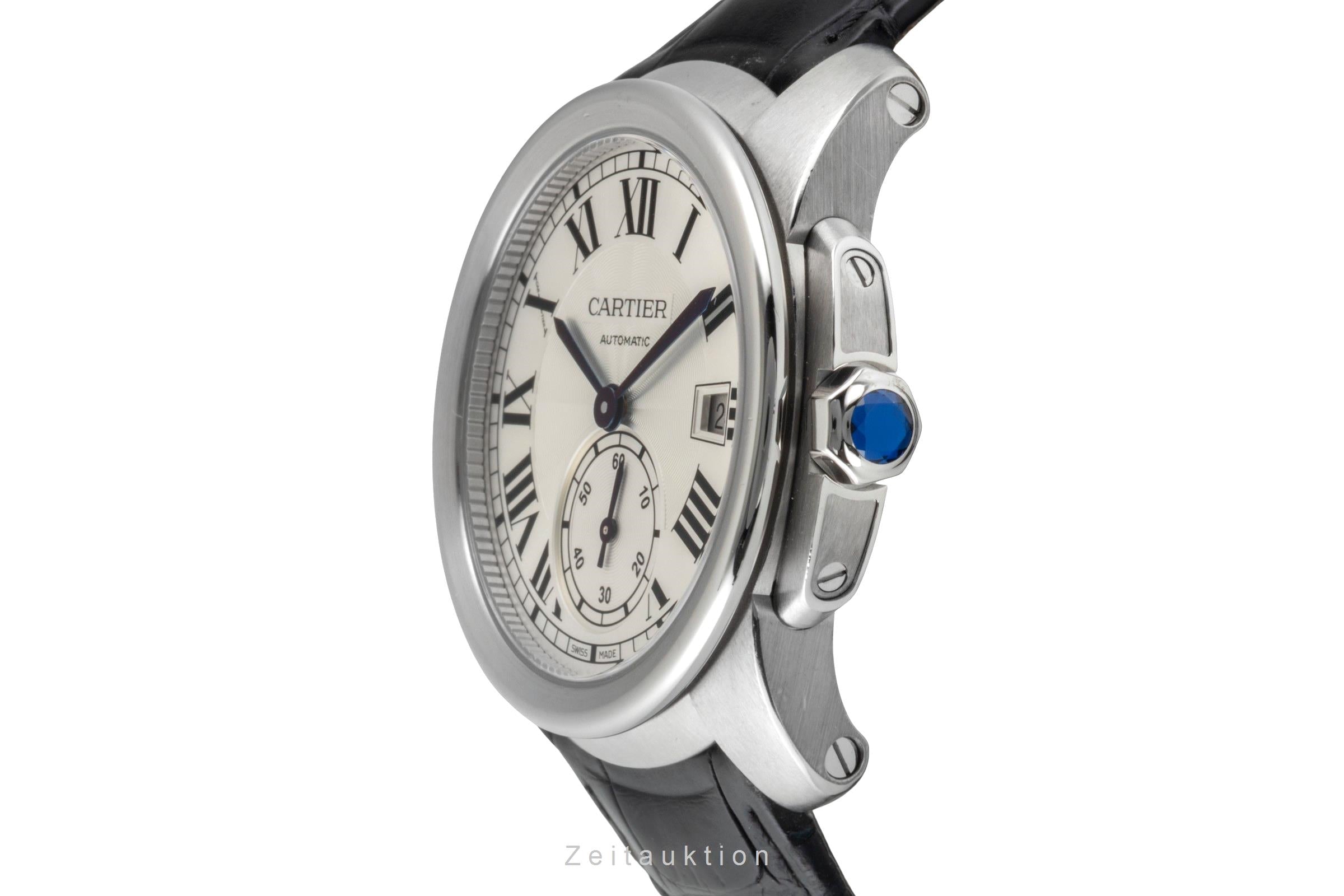 Cartier Calibre de Cartier steel automatic men's watch WSCA0003  [2600354]