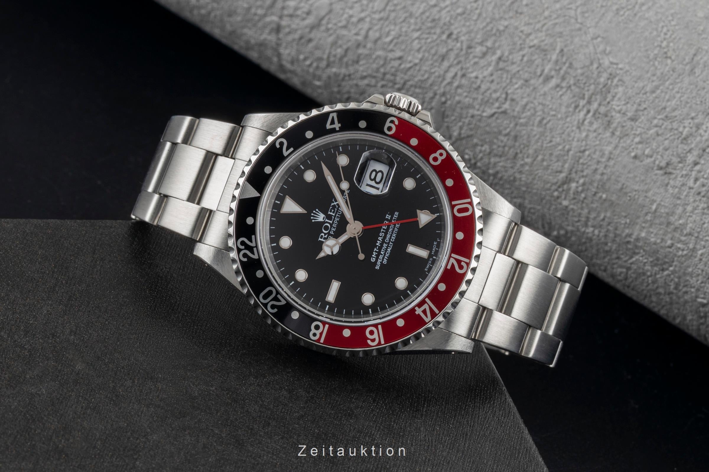 Rolex GMT-Master II Coke Automatik Herrenuhr Ref. 16710 Y-Serie Klassiker [2600355]