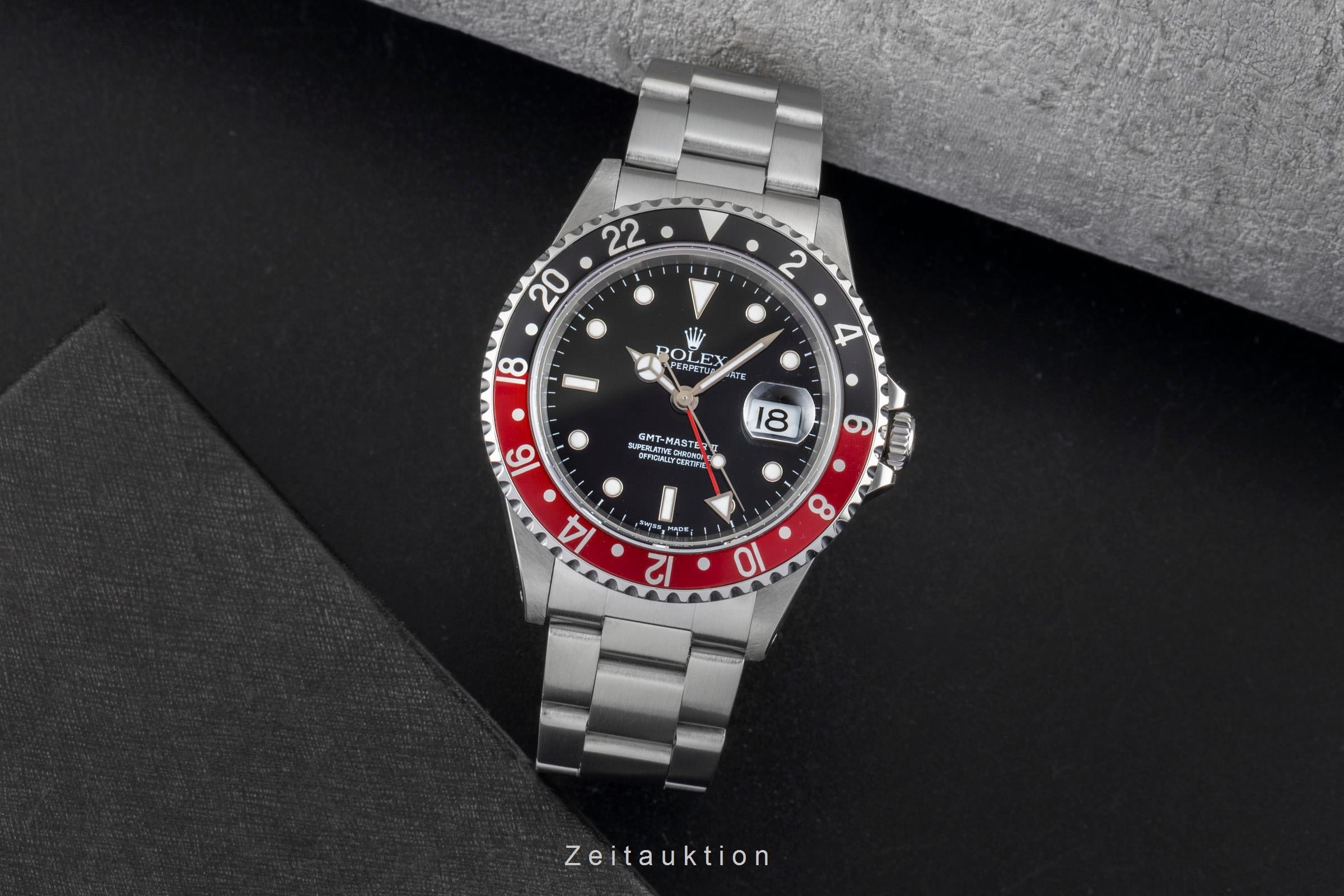 Rolex GMT-Master II Coke Automatik Herrenuhr Ref. 16710 Y-Serie Klassiker [2600355]