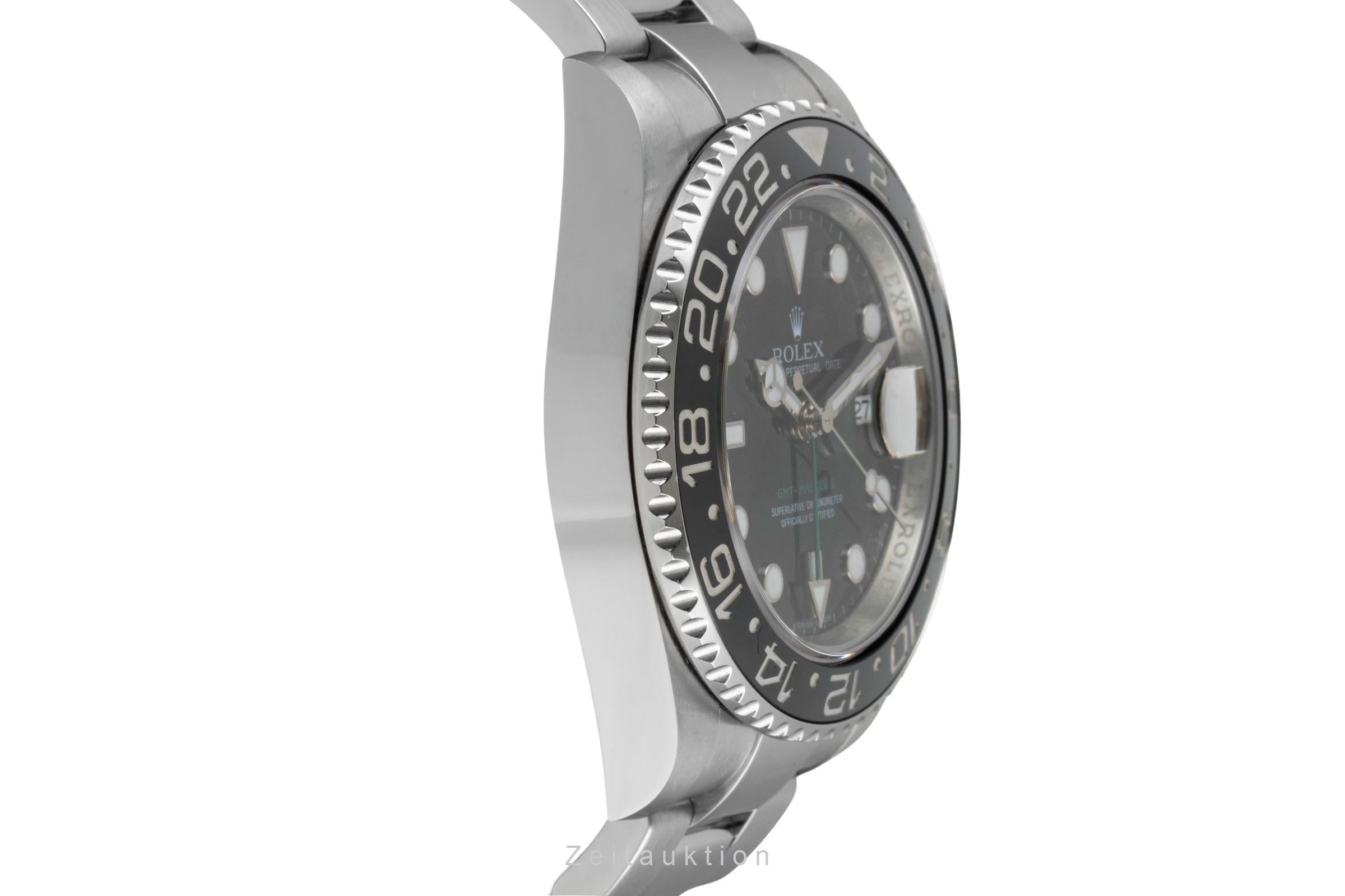 Rolex GMT-Master II Oyster Edelstahl Automatik Herrenuhr Ref. 116710LN V-Serie [2600356]