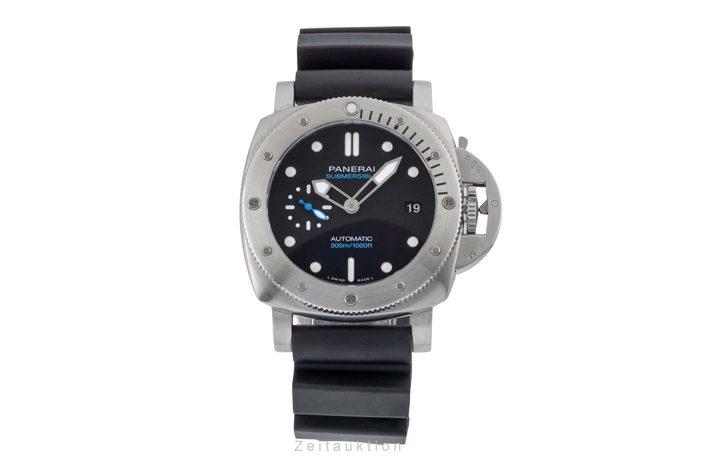 Panerai Luminor Submersible Automatik Herrenuhr Ref. PAM00973 B&P VP: 9700,- € [2600358]