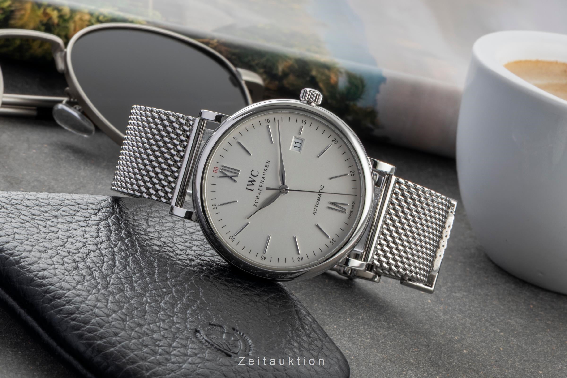 IWC Portofino acier automatique montre pour hommes IW356505  [2600362]