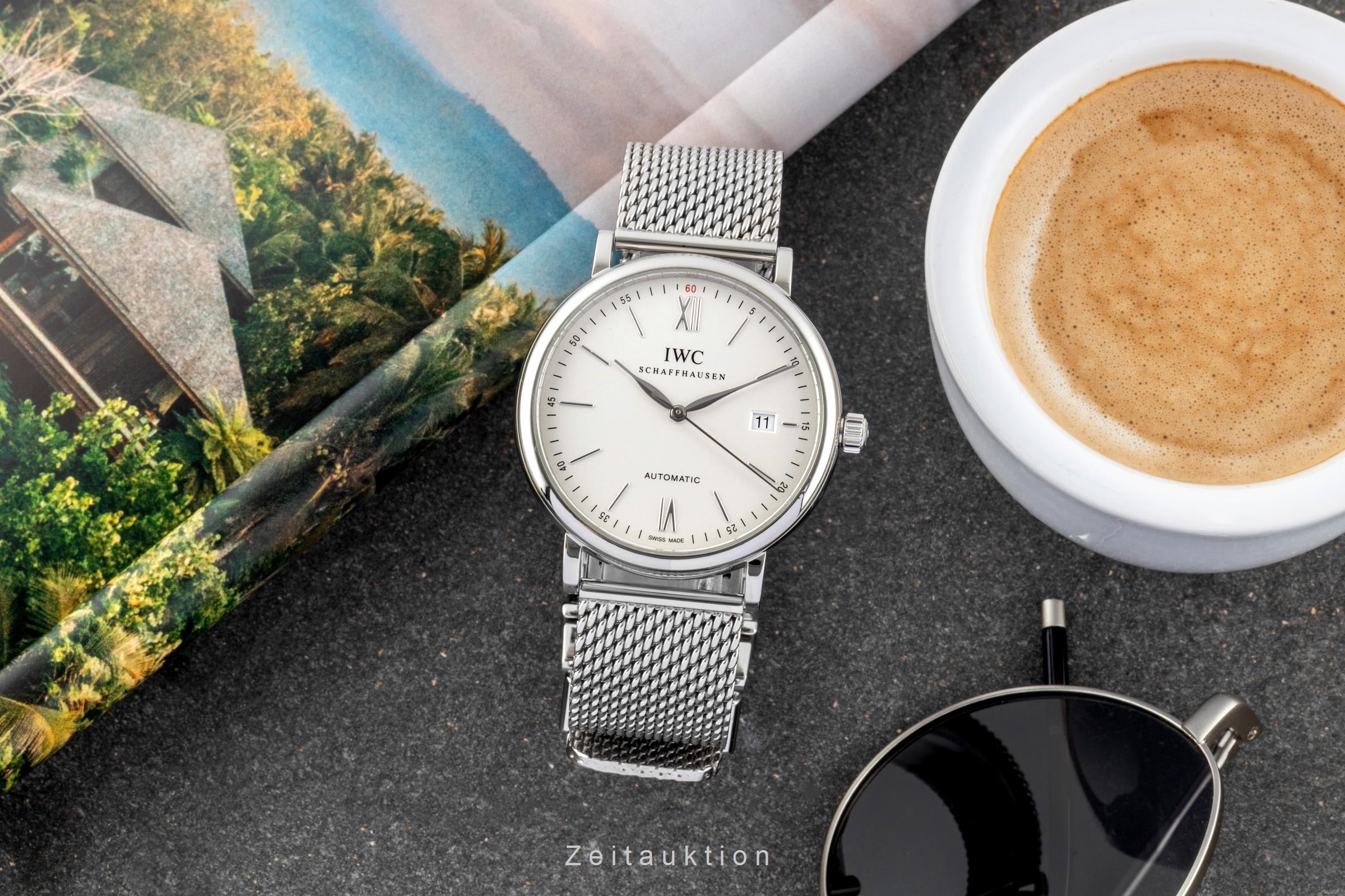 IWC Portofino acier automatique montre pour hommes IW356505  [2600362]