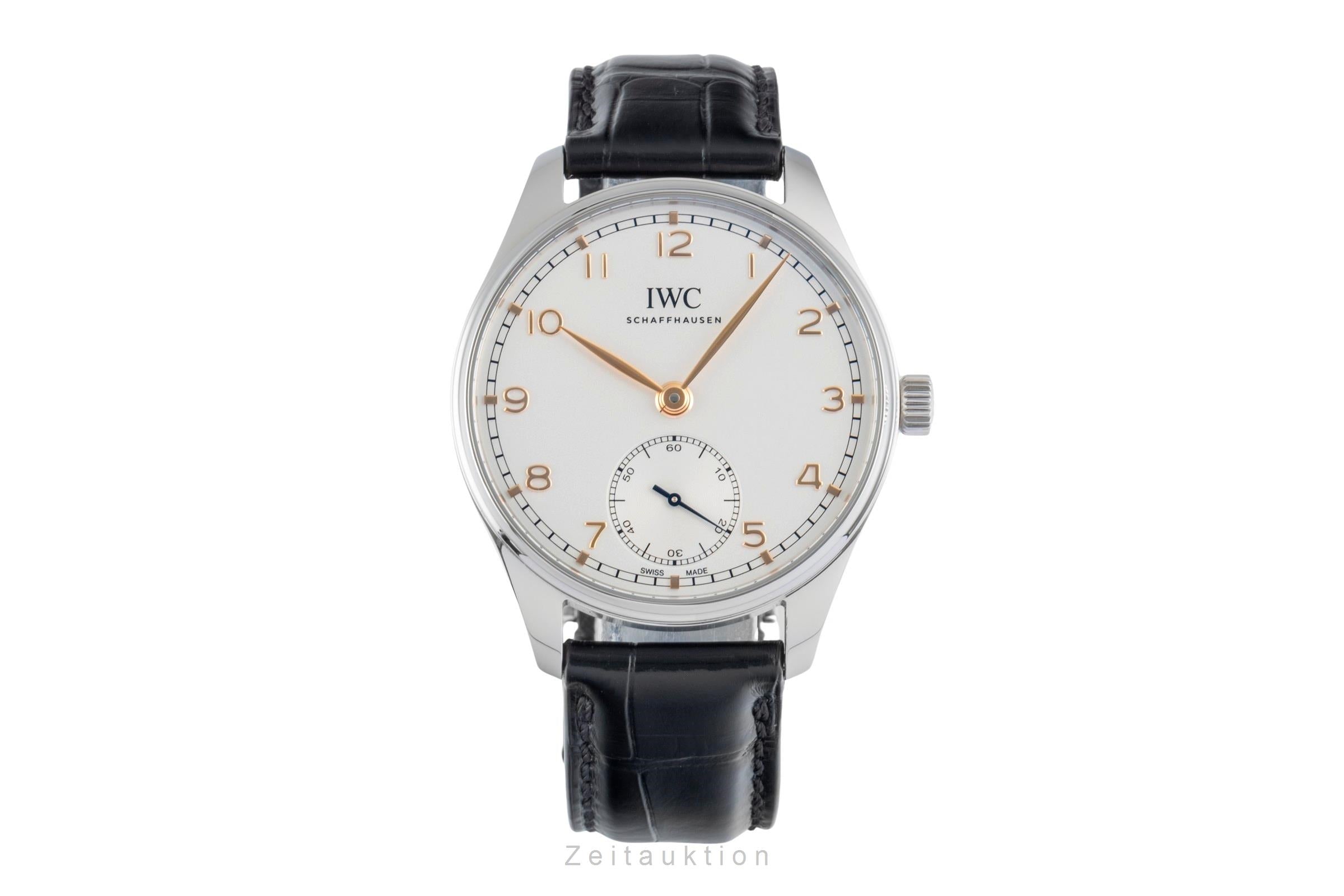 IWC Portugieser steel automatic men's watch IW358303 LP: 7700EUR  [2600363]