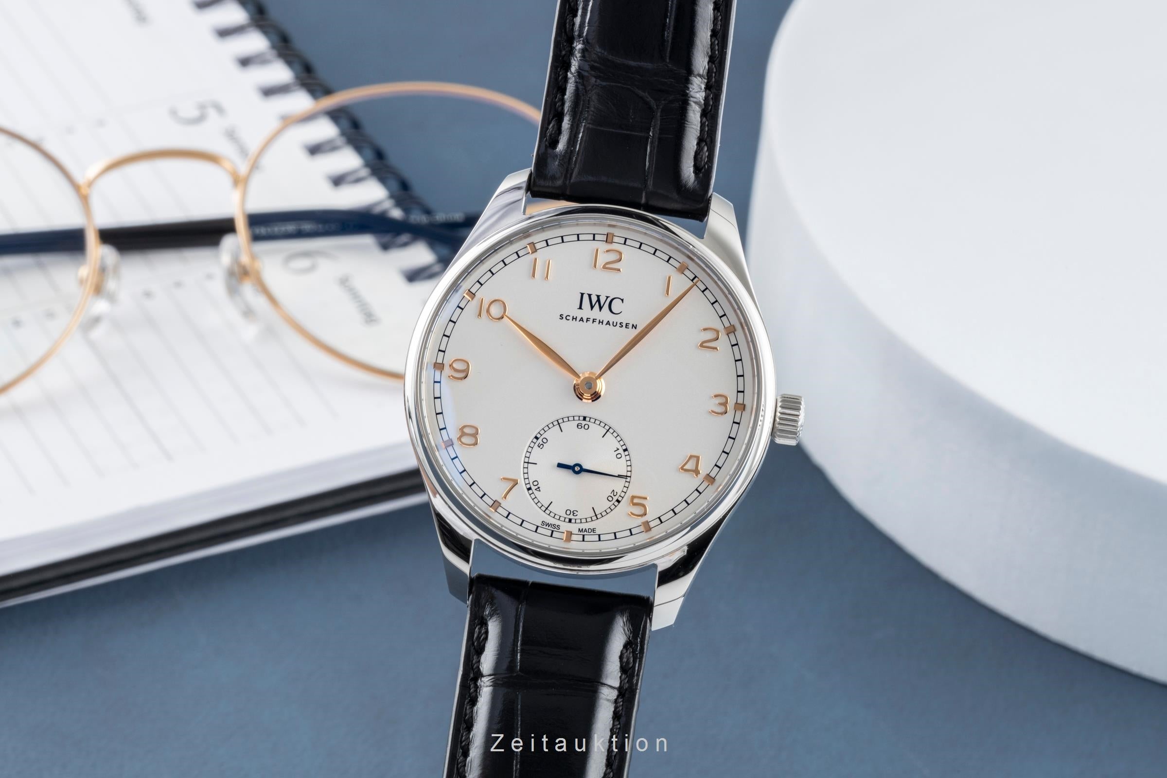 IWC Portugieser steel automatic men's watch IW358303 LP: 7700EUR  [2600363]