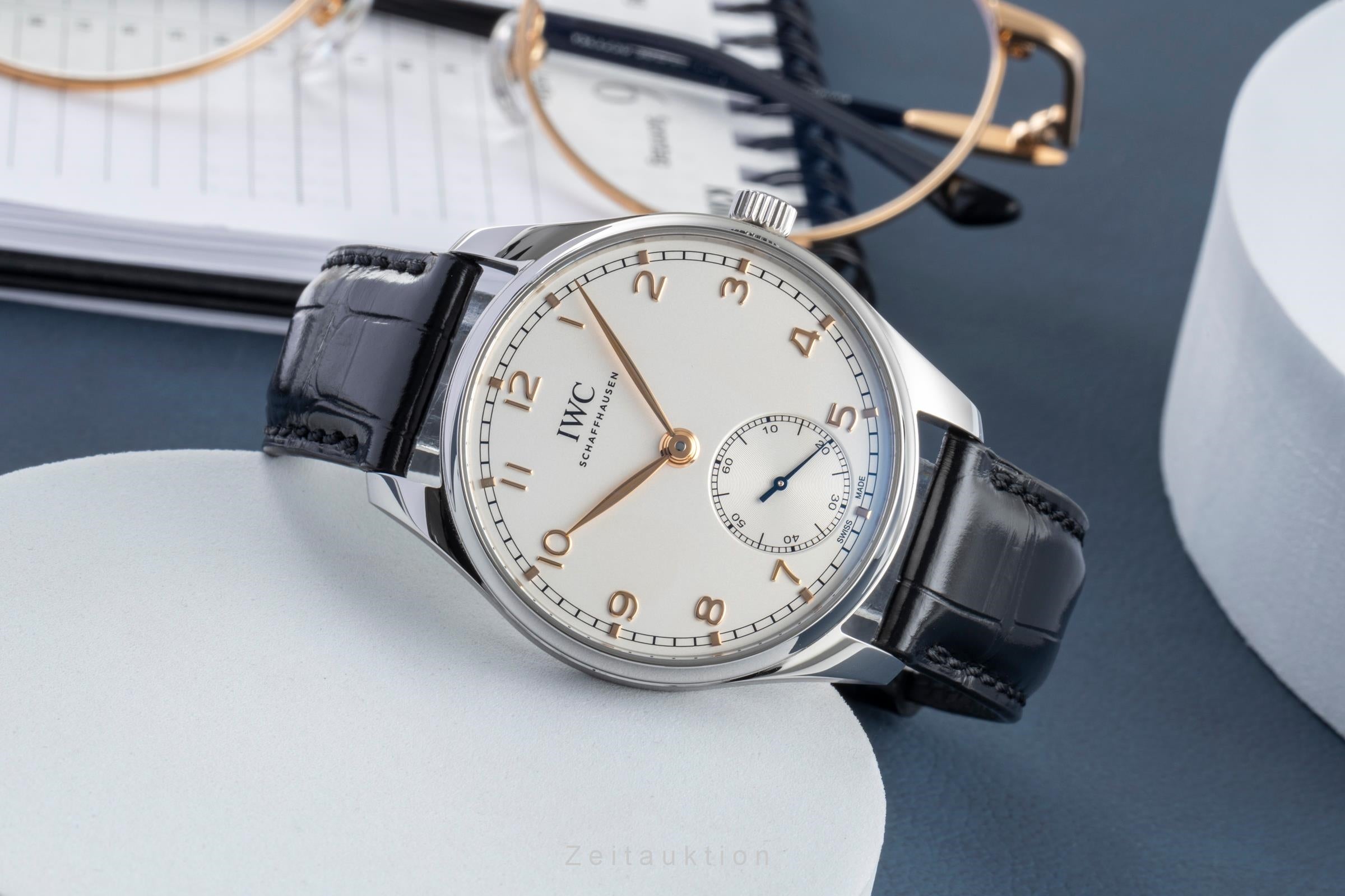 IWC Portugieser steel automatic men's watch IW358303 LP: 7700EUR  [2600363]