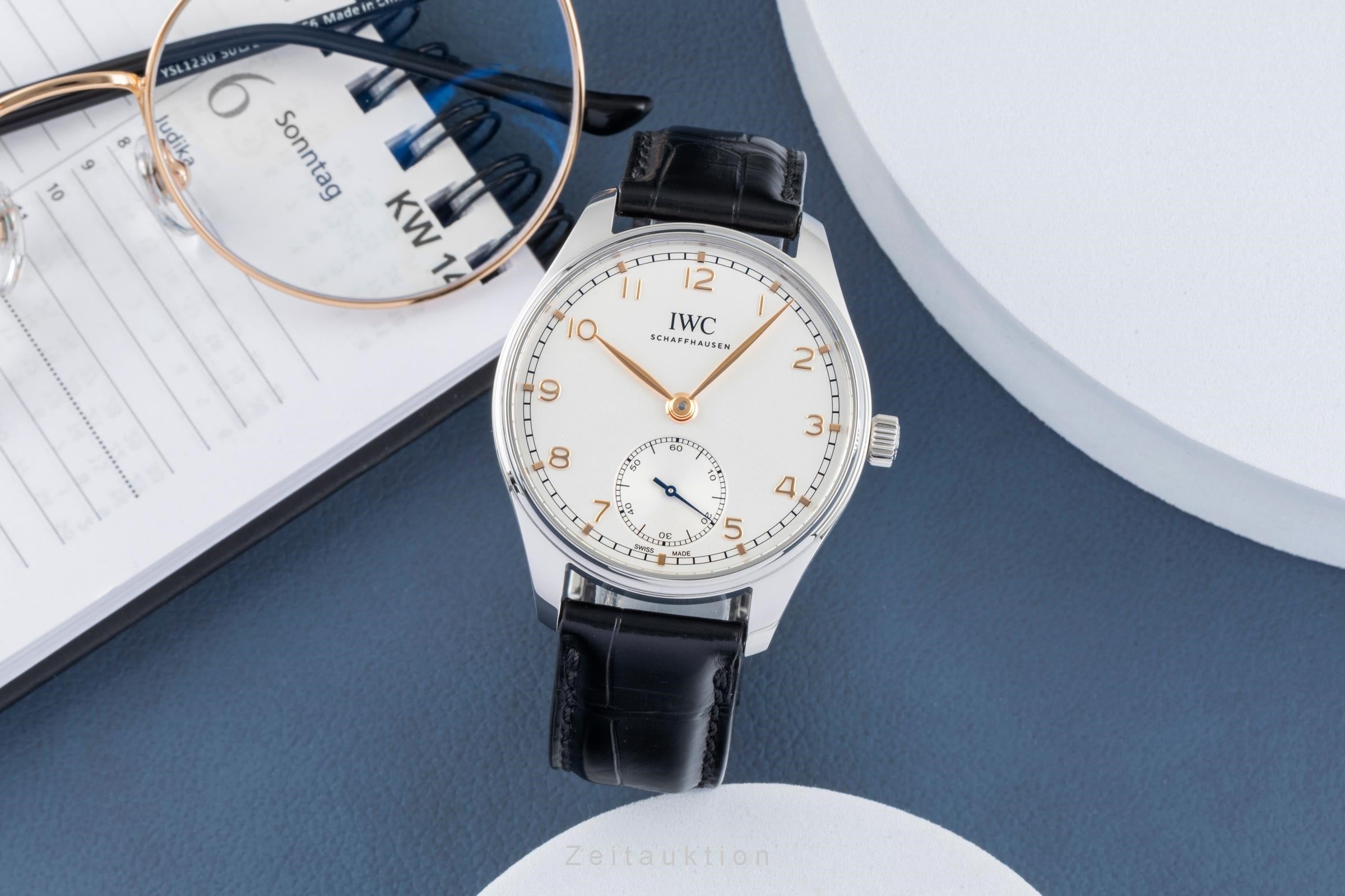 IWC Portugieser steel automatic men's watch IW358303 LP: 7700EUR  [2600363]