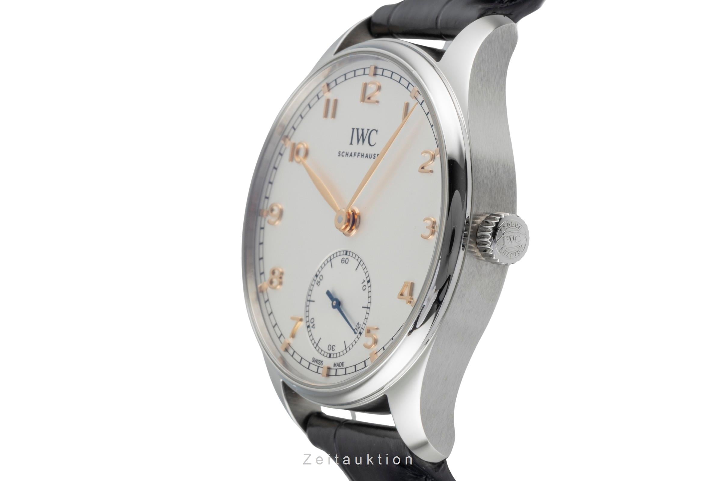 IWC Portugieser steel automatic men's watch IW358303 LP: 7700EUR  [2600363]