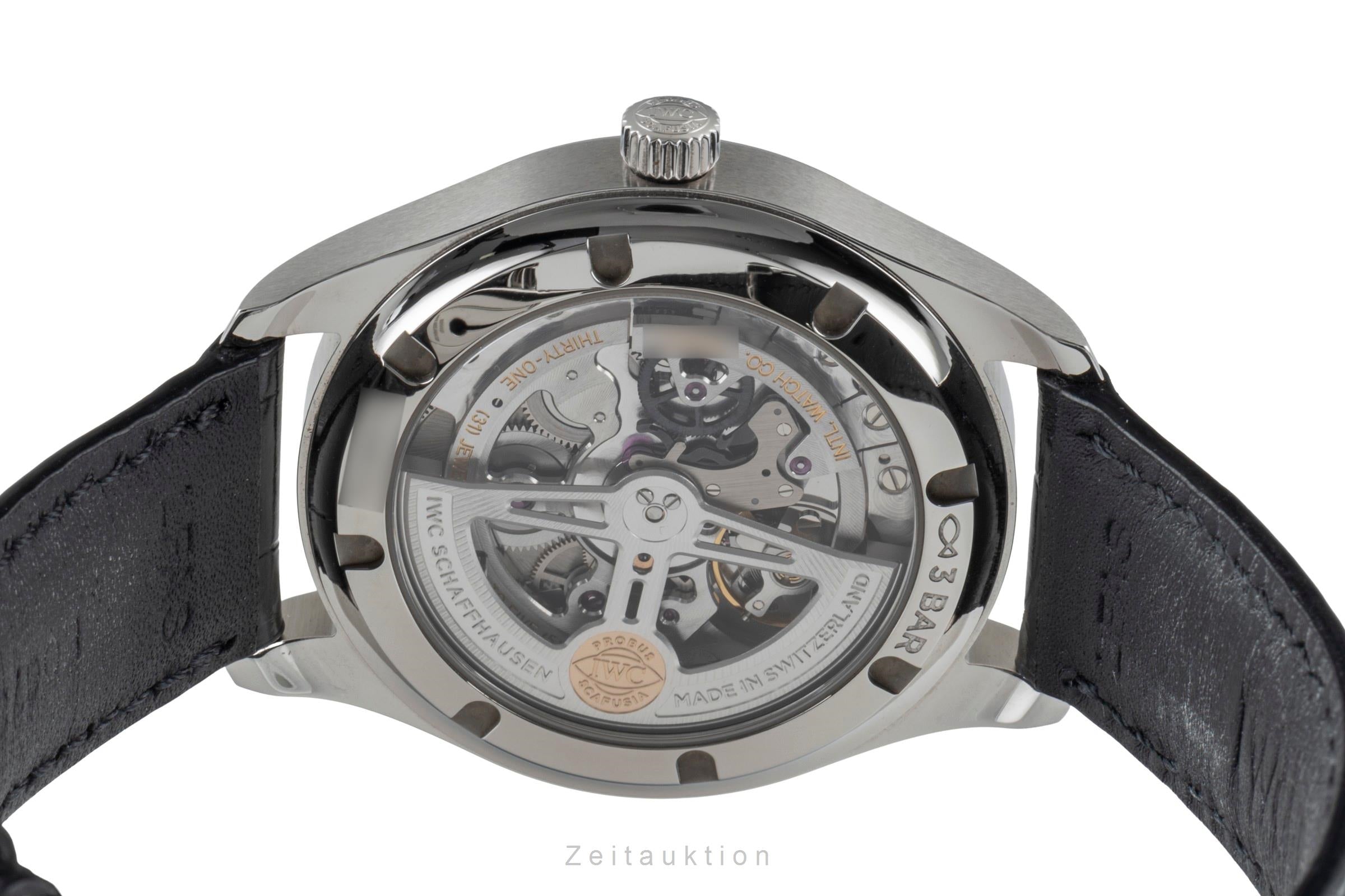 IWC Portugieser steel automatic men's watch IW358303 LP: 7700EUR  [2600363]