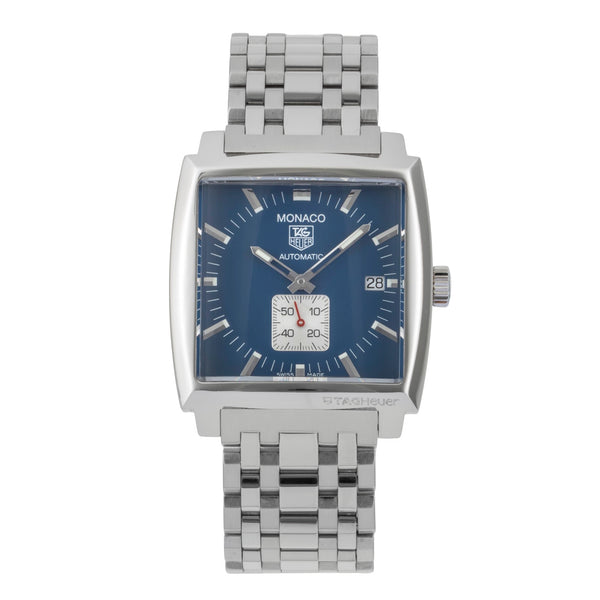 Tag Heuer Monaco steel automatic men's watch WW2111  [2600364]