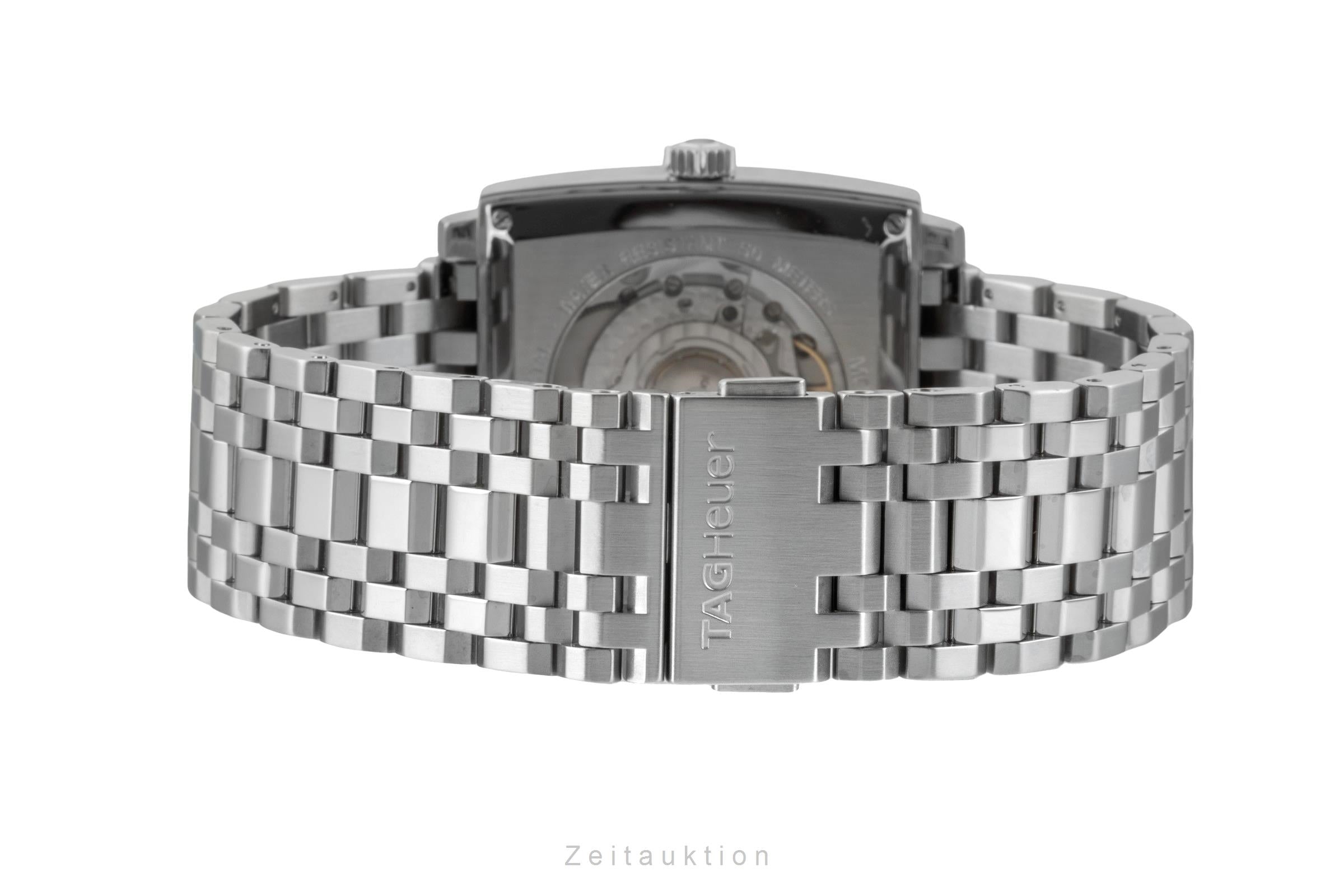 Tag Heuer Monaco steel automatic men's watch WW2111  [2600364]