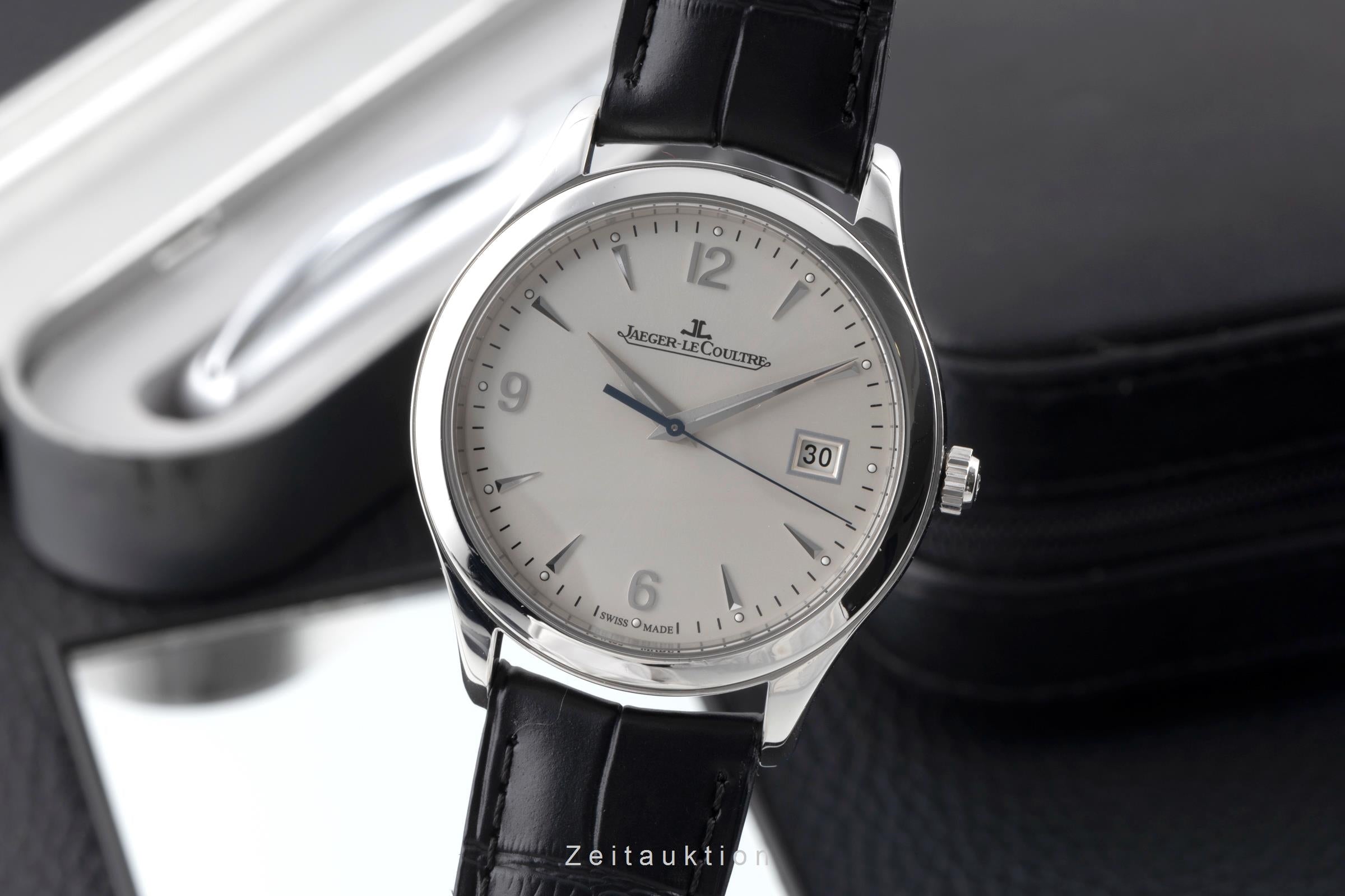 Jaeger LeCoultre Master Control steel automatic men's watch Q1548420  ,176.8.40.S LP: 10300EUR  [2600365]
