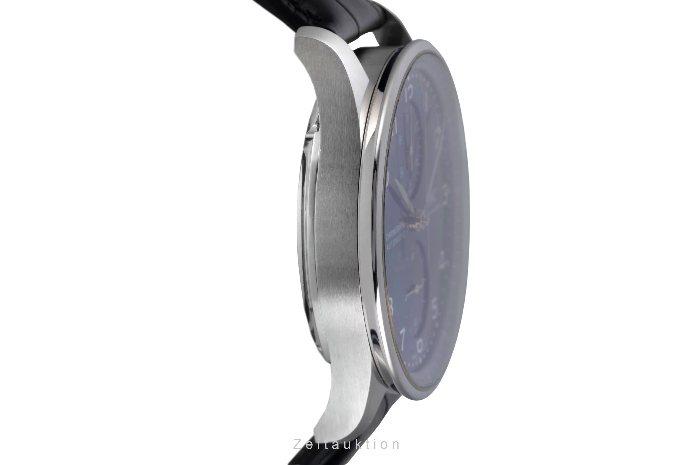 IWC Portugieser chronograph steel automatic men's watch IW371601 LP: 9100EUR Limited  [2600366]