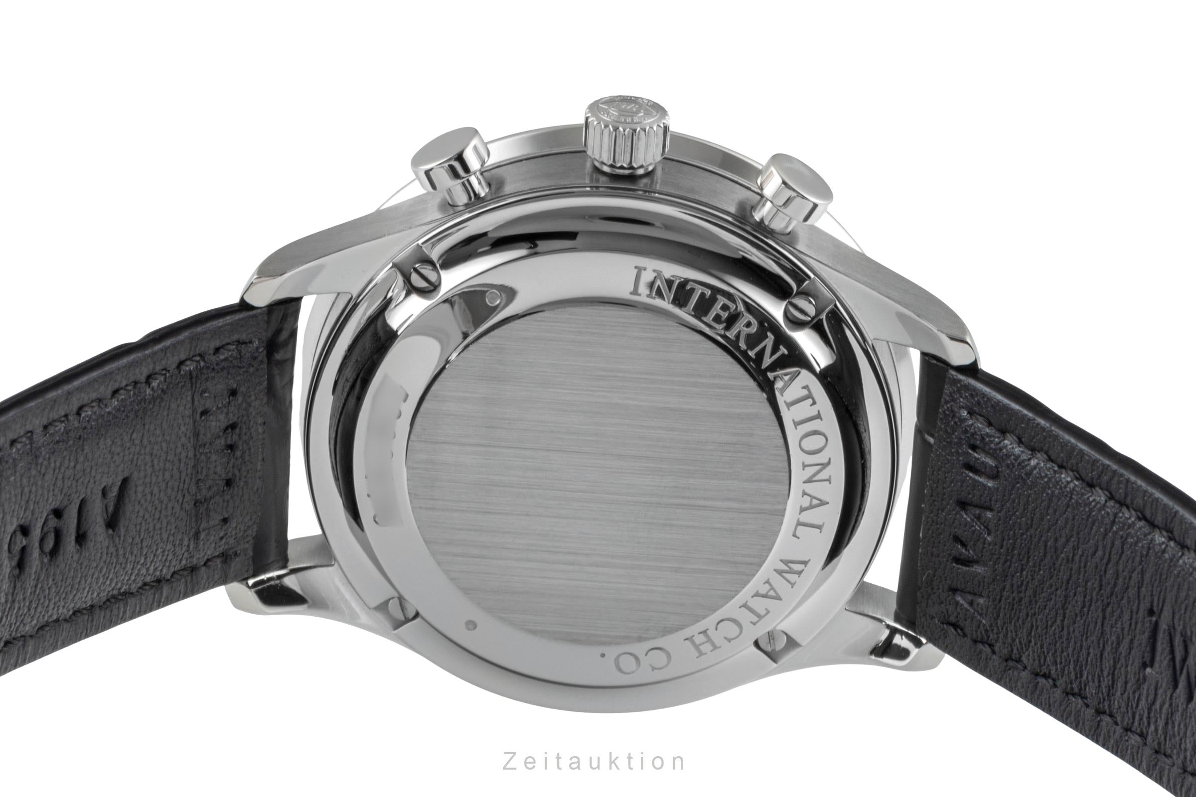 IWC Portugieser chronograph steel automatic men's watch IW371447 LP: 9100EUR  [2600367]