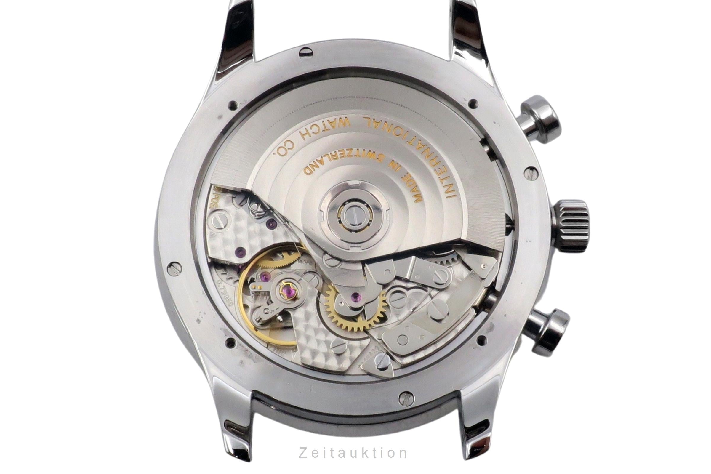 IWC Portugieser chronograph steel automatic men's watch IW371447 LP: 9100EUR  [2600367]