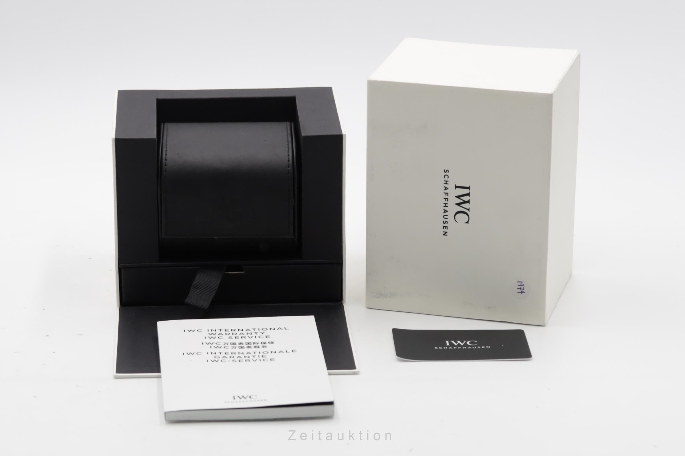 IWC Portugieser cronografo acciaio automatismo orologio da uomo IW371606 LP: 9100EUR  [2600368]