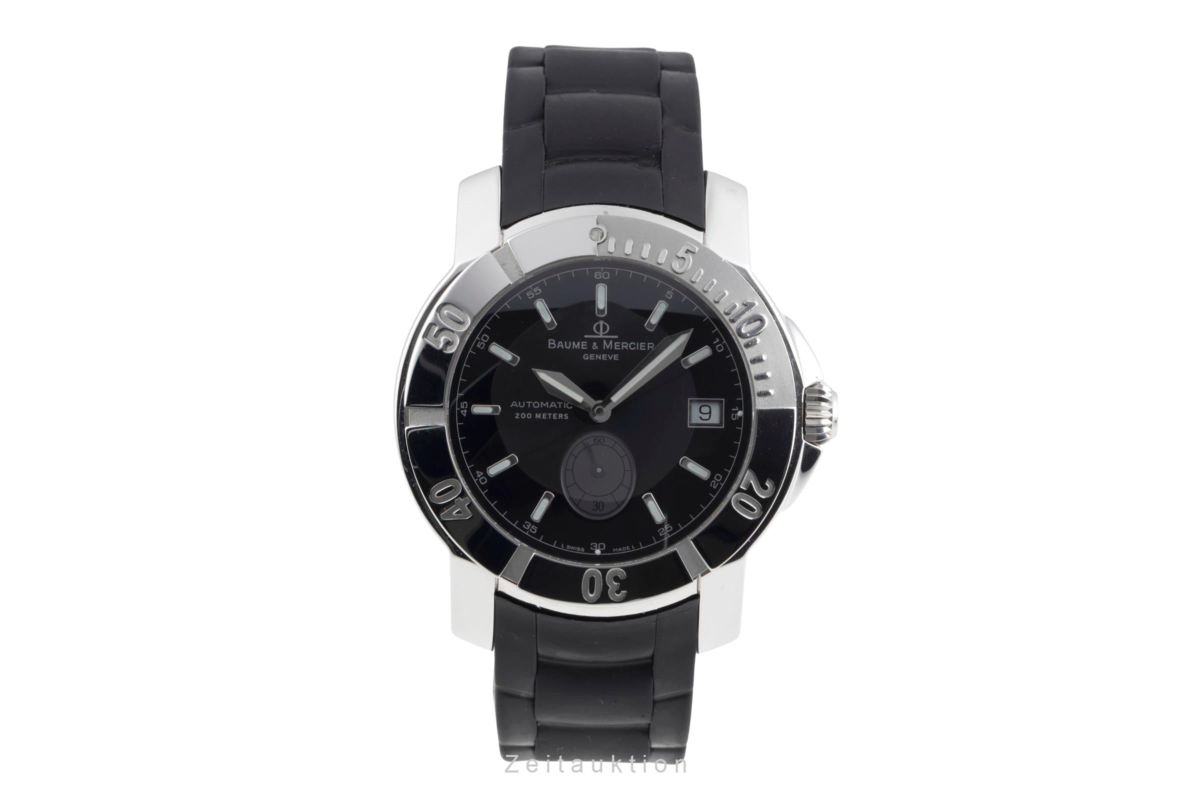 Baume & Mercier Capeland steel automatic Kal. BM 11895 Ref. 65353