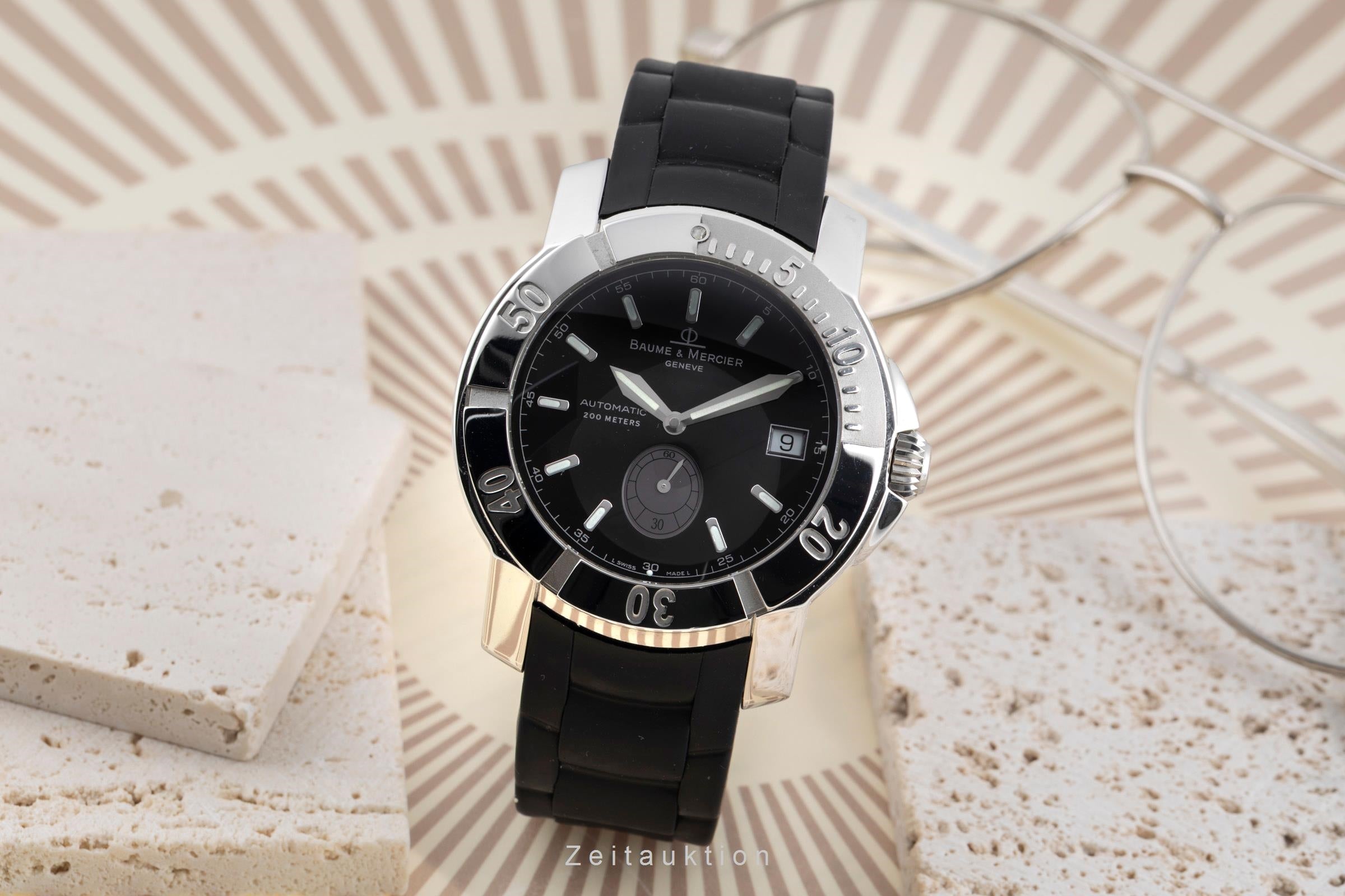 Baume & Mercier Capeland steel automatic Kal. BM 11895 Ref. 65353