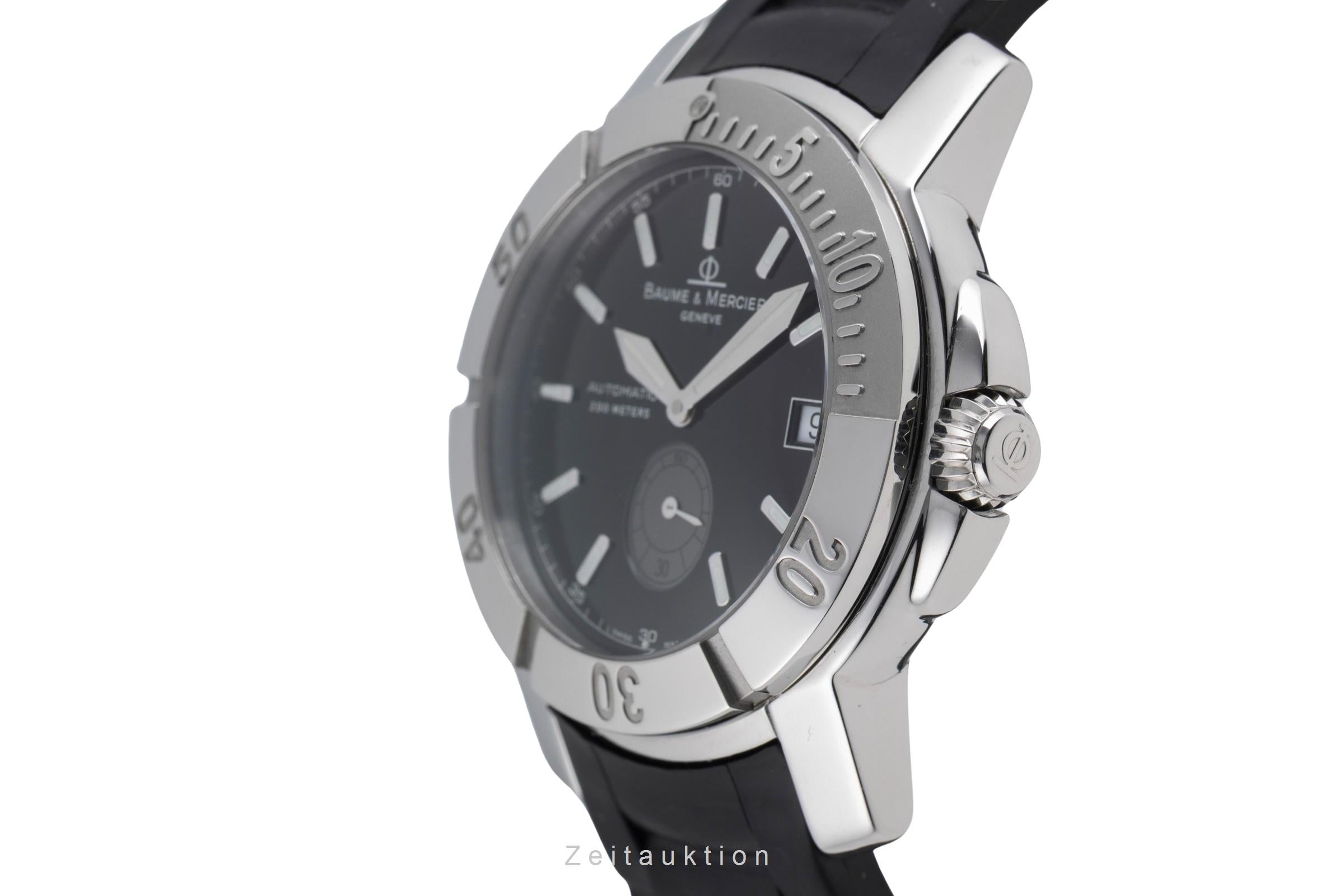 Baume & Mercier Capeland steel automatic Kal. BM 11895 Ref. 65353