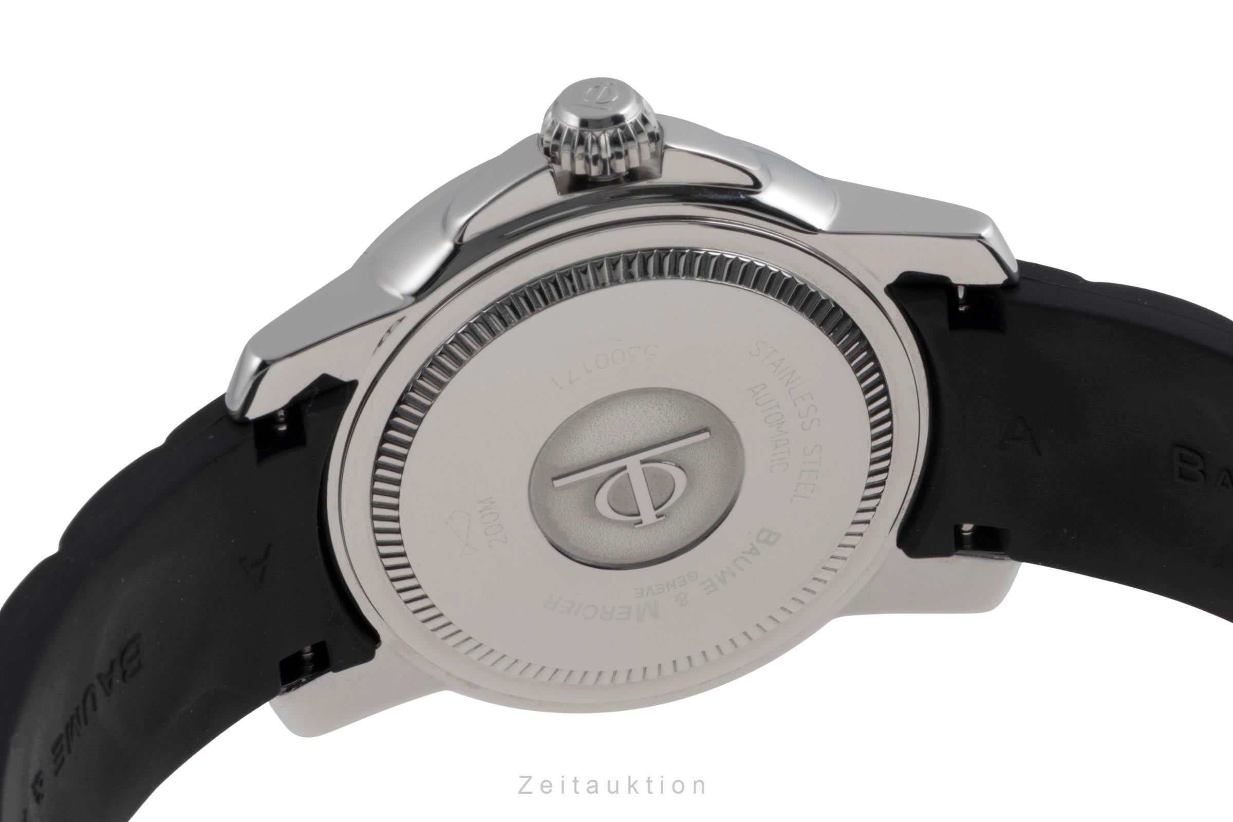 Baume & Mercier Capeland steel automatic Kal. BM 11895 Ref. 65353