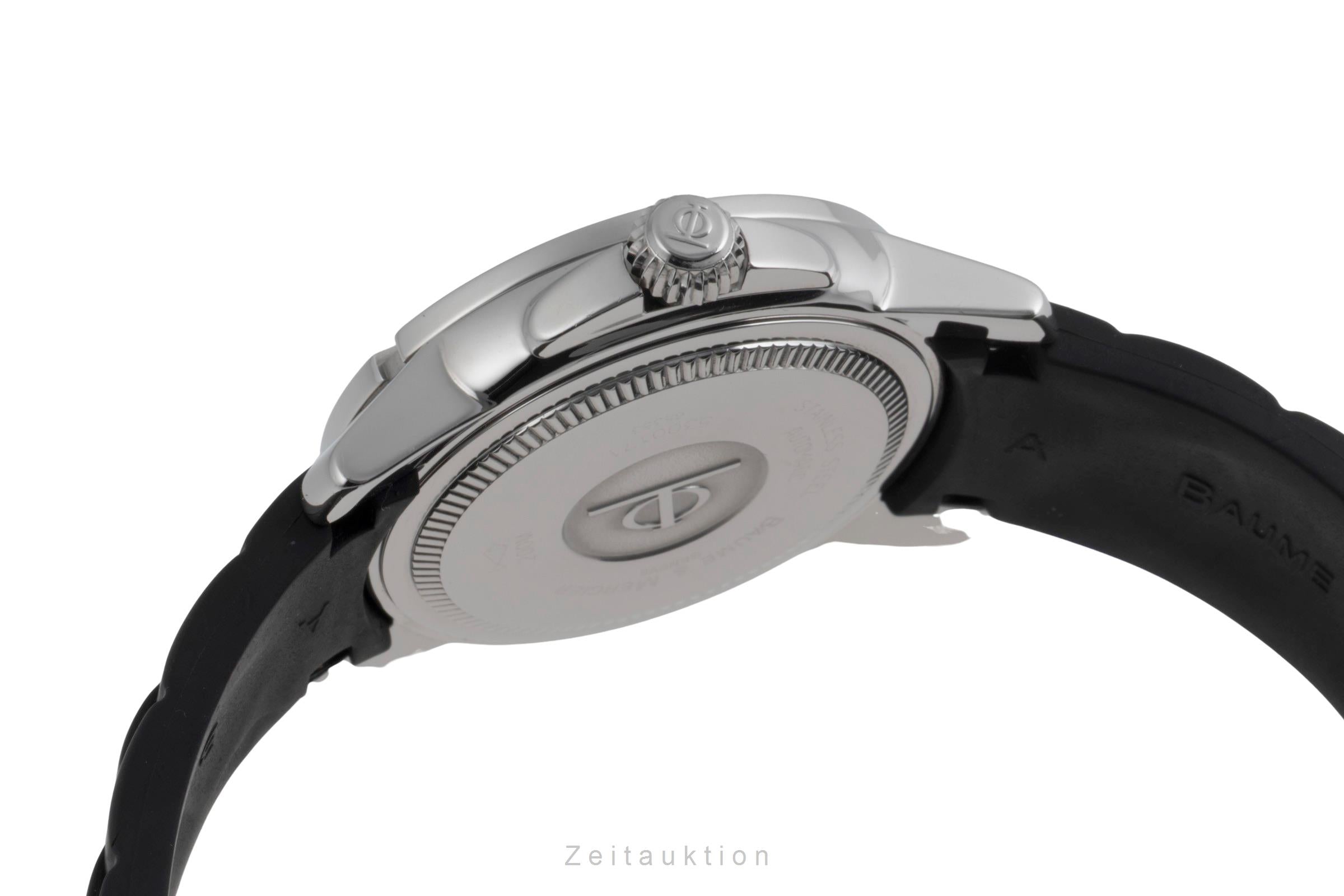 Baume & Mercier Capeland steel automatic Kal. BM 11895 Ref. 65353
