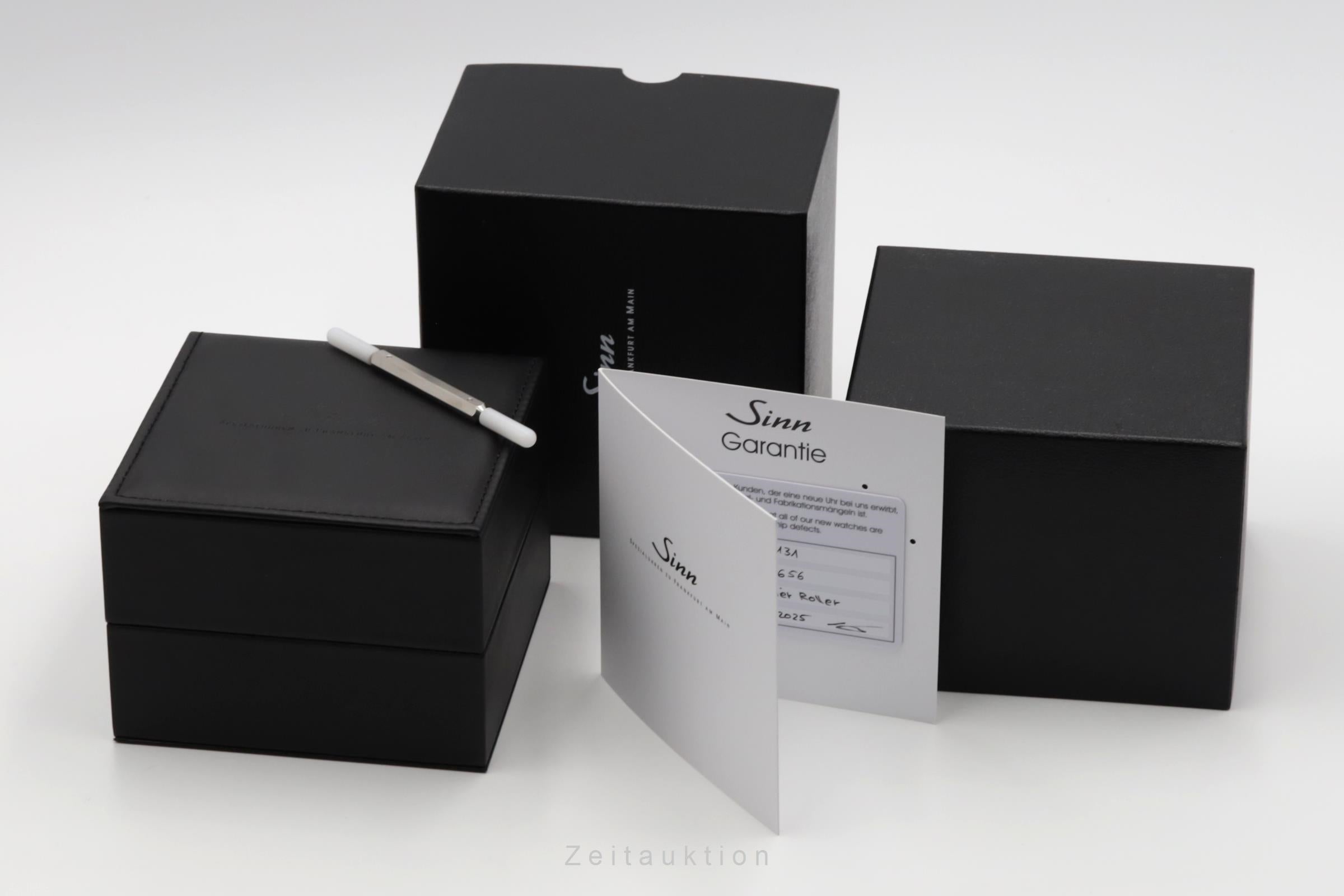 SINN 105 ST SA Stahl Automatik Ref. 104.0131 Box & Papiere 2025 [2600371]
