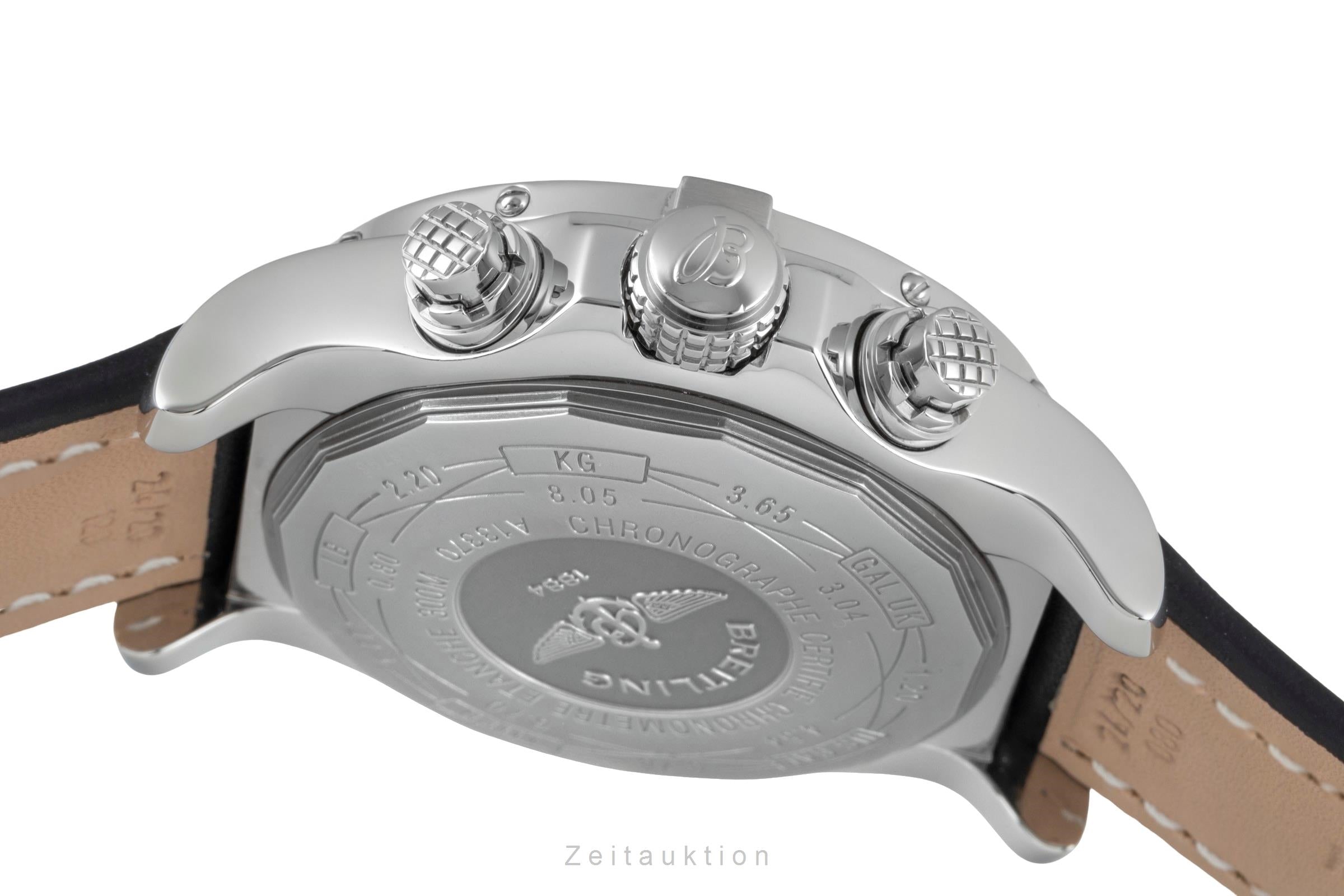 Breitling Super Avenger chronograph steel / titanium automatic men's watch A13370  [2600374]