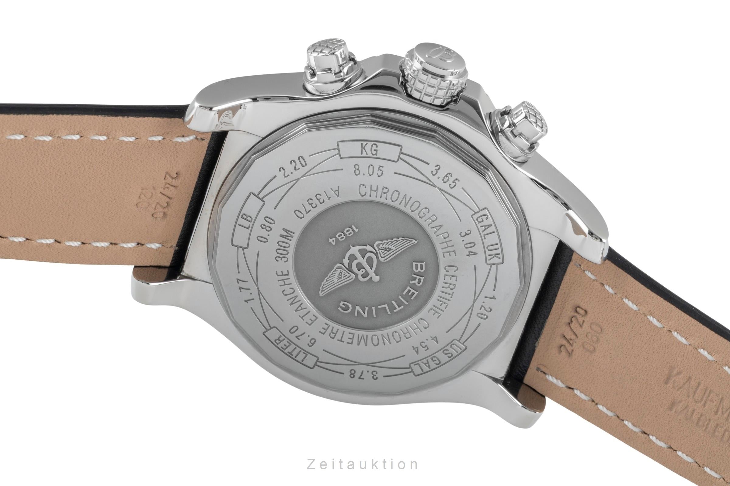 Breitling Super Avenger chronograph steel / titanium automatic men's watch A13370  [2600374]