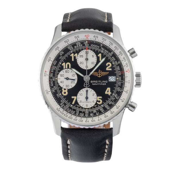 Breitling Navitimer chronographe acier automatique montre pour hommes A13022.1 LP: 9500EUR  [2600375]