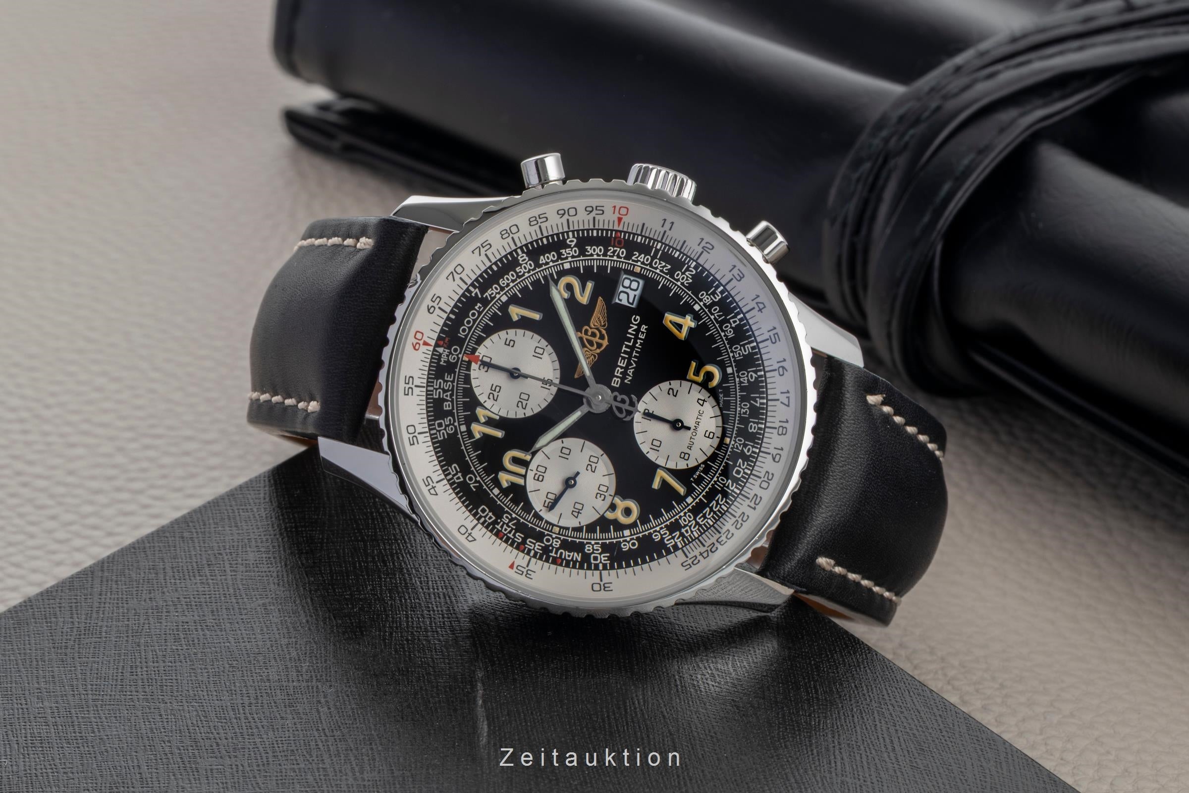 Breitling Navitimer chronographe acier automatique montre pour hommes A13022.1 LP: 9500EUR  [2600375]