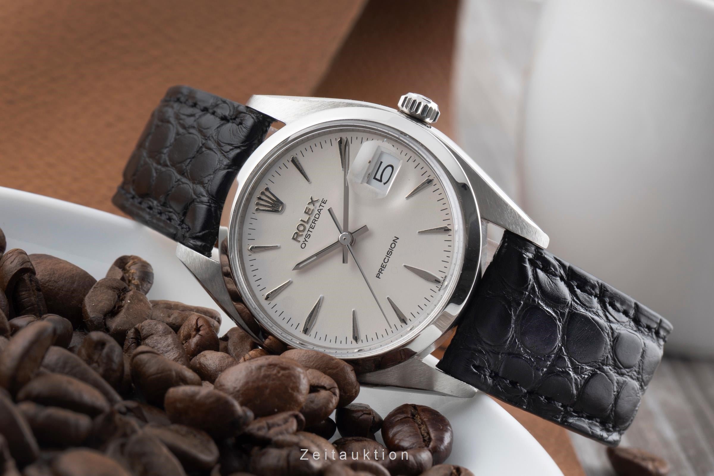 Rolex Oysterdate acciaio carica manuale orologio da uomo 6694 Vintage  [2600377]