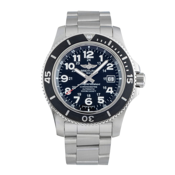 Breitling Superocean Stahl Automatik Herrenuhr A17392D71 Box & Papiere 2017 [2600378]