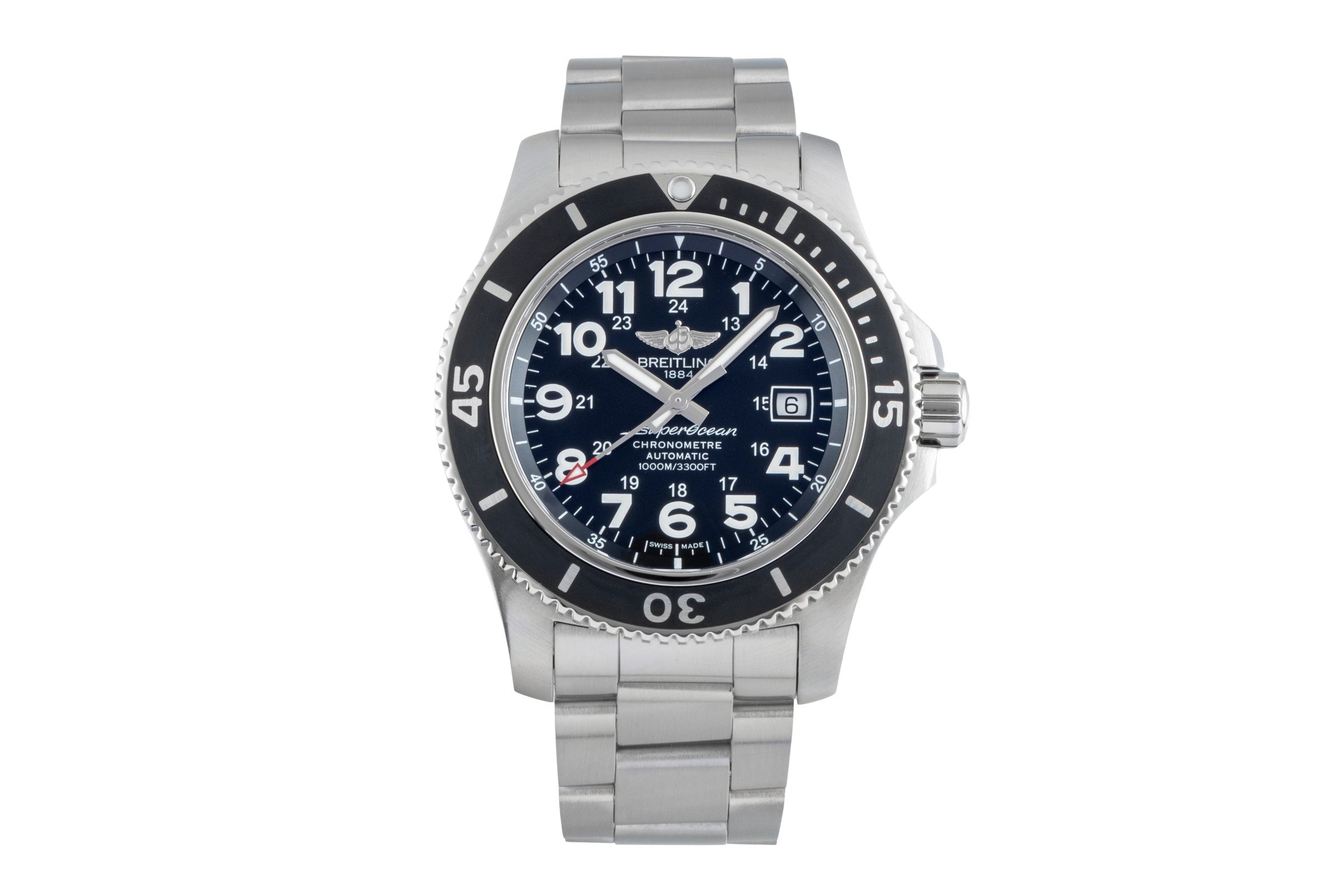 Breitling Superocean Stahl Automatik Herrenuhr A17392D71 Box & Papiere 2017 [2600378]