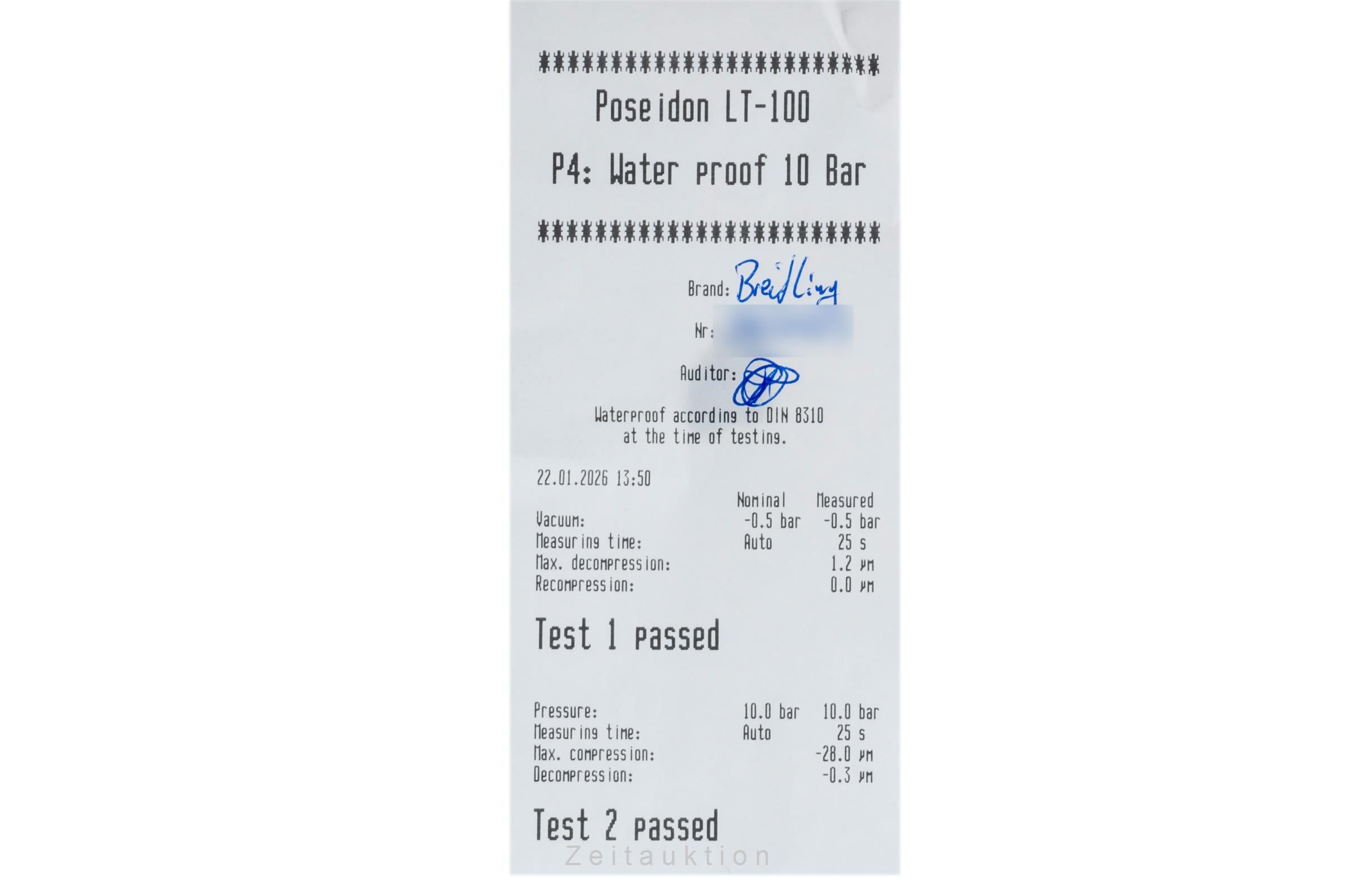 Breitling Superocean Stahl Automatik Herrenuhr A17392D71 Box & Papiere 2017 [2600378]