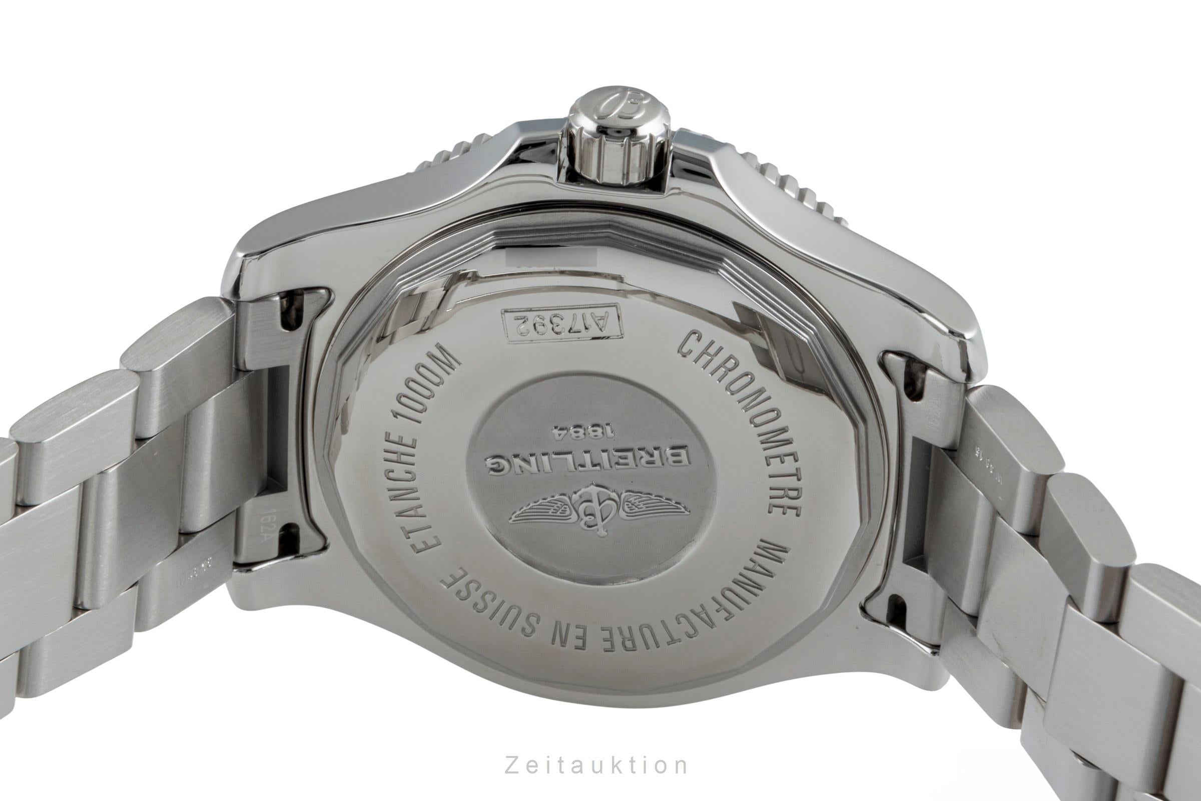 Breitling Superocean Stahl Automatik Herrenuhr A17392D71 Box & Papiere 2017 [2600378]