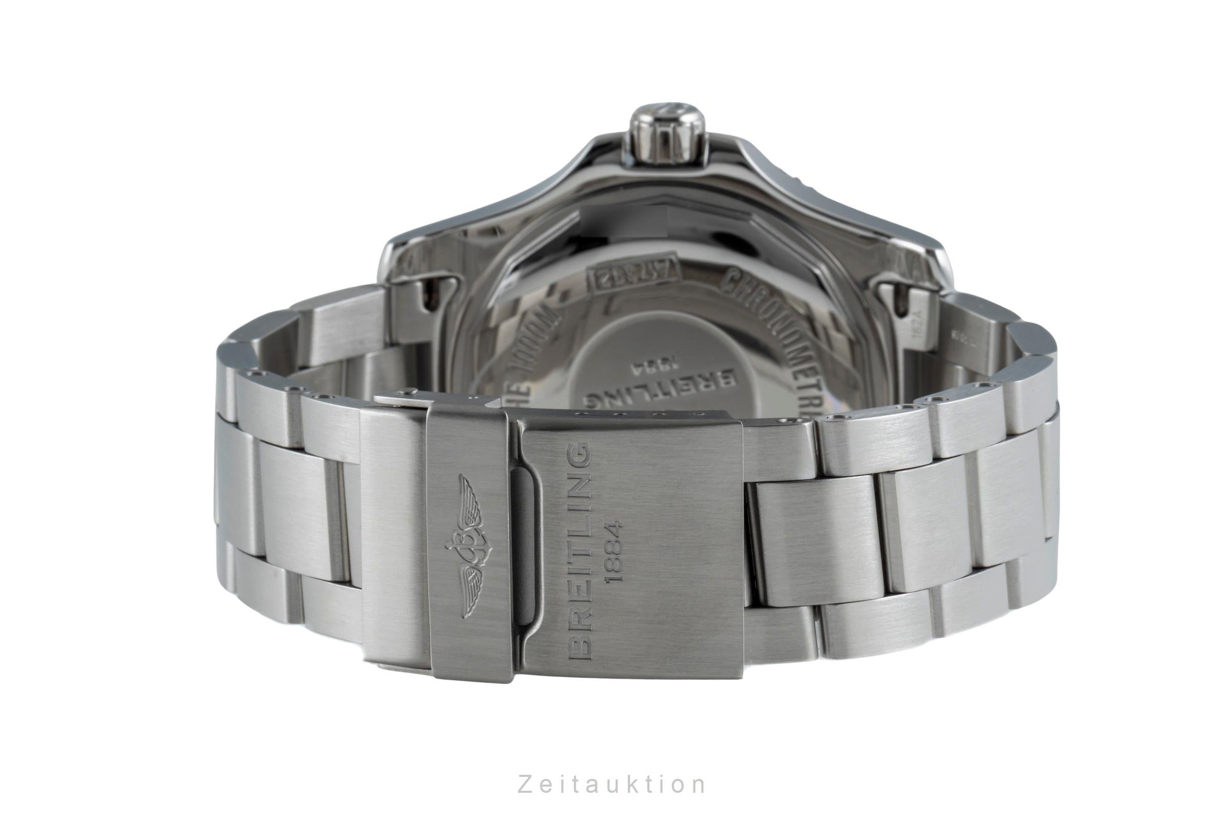 Breitling Superocean Stahl Automatik Herrenuhr A17392D71 Box & Papiere 2017 [2600378]